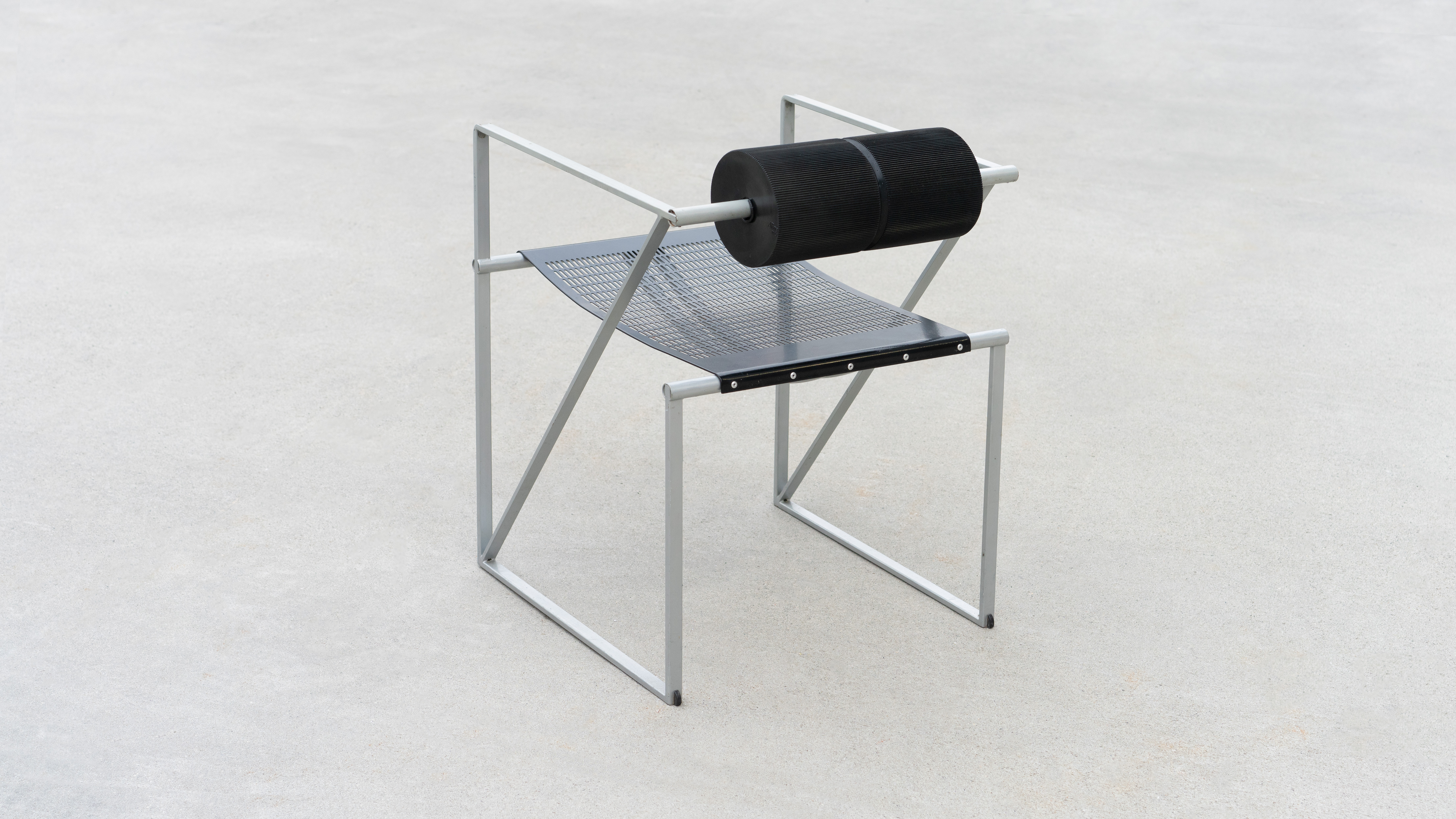 SWEETERFAT MARIO BOTTA SECONDA CHAIR RARE CHAIR FOR ALIAS POSTMODERN 80S DESIGN