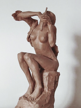 fa&iuml;ence - d'apr&egrave;s C. Claudel | h. 35 cm