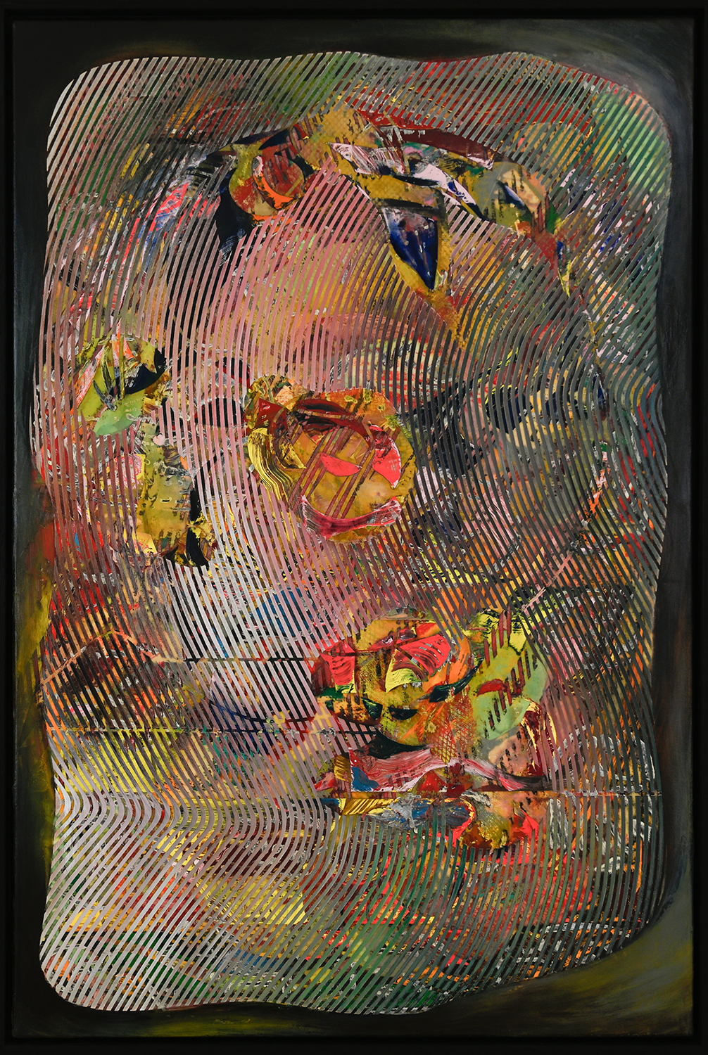  Kim Benson, Revolver (vanitas), 2020, 36" x 24", oil on canvas