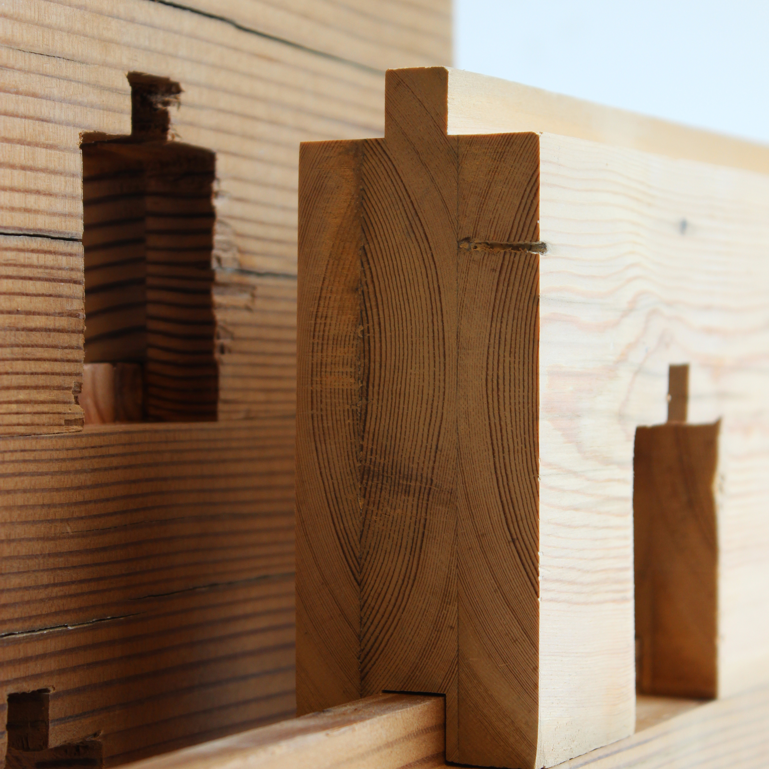 The Fabricated Forest: Exploring Turning Reclaimed Timber Into Structural Glulam Log Forms