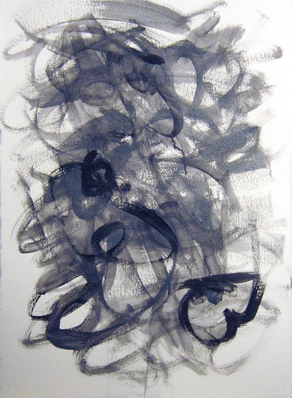 Trees 2012acrylic/paper  22x30”