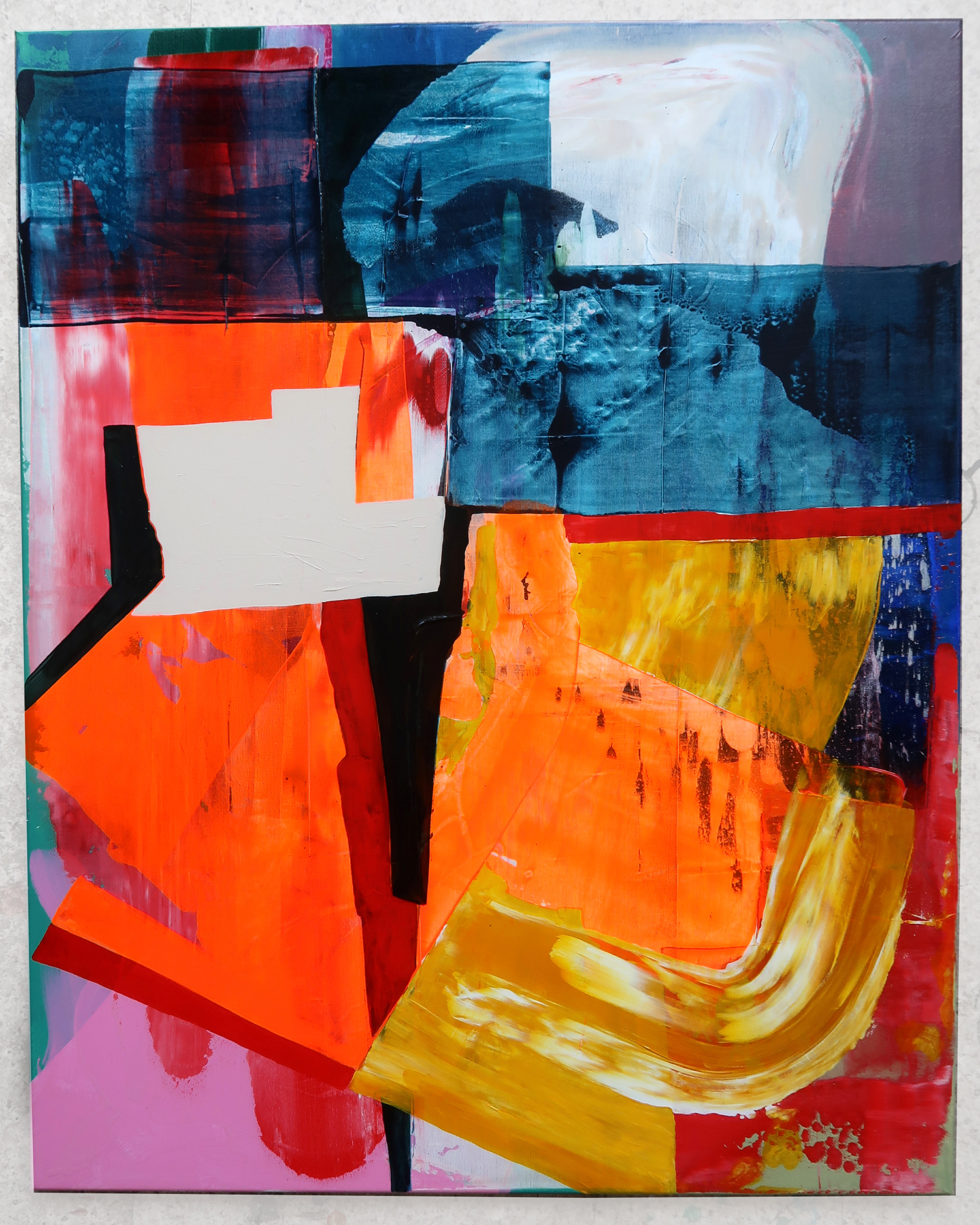 Untitled 503, 2019, Acrylic on canvas, 100x80cm