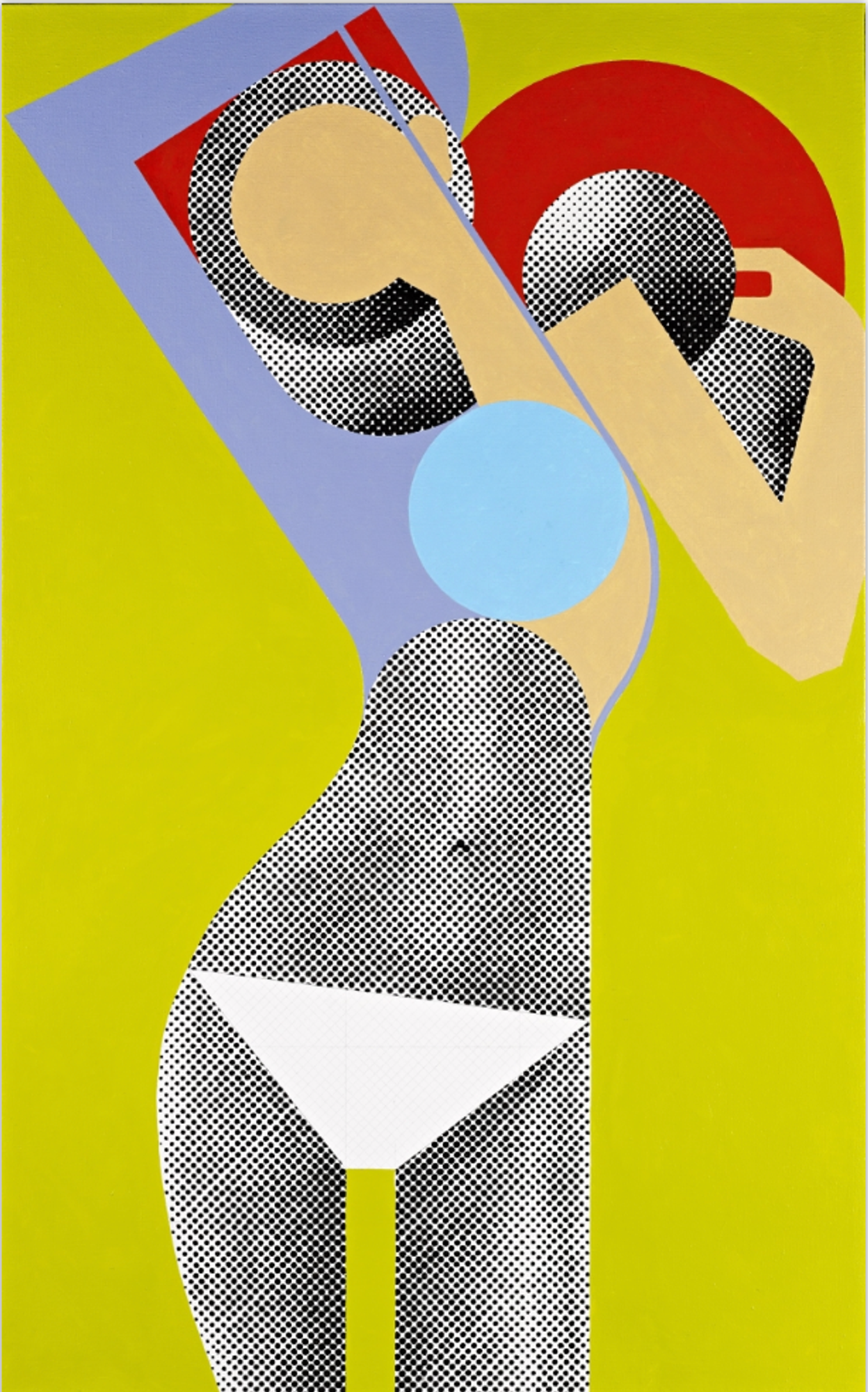 Kate Moss II, 2008 Oil on canvas 48 x 30 in.
