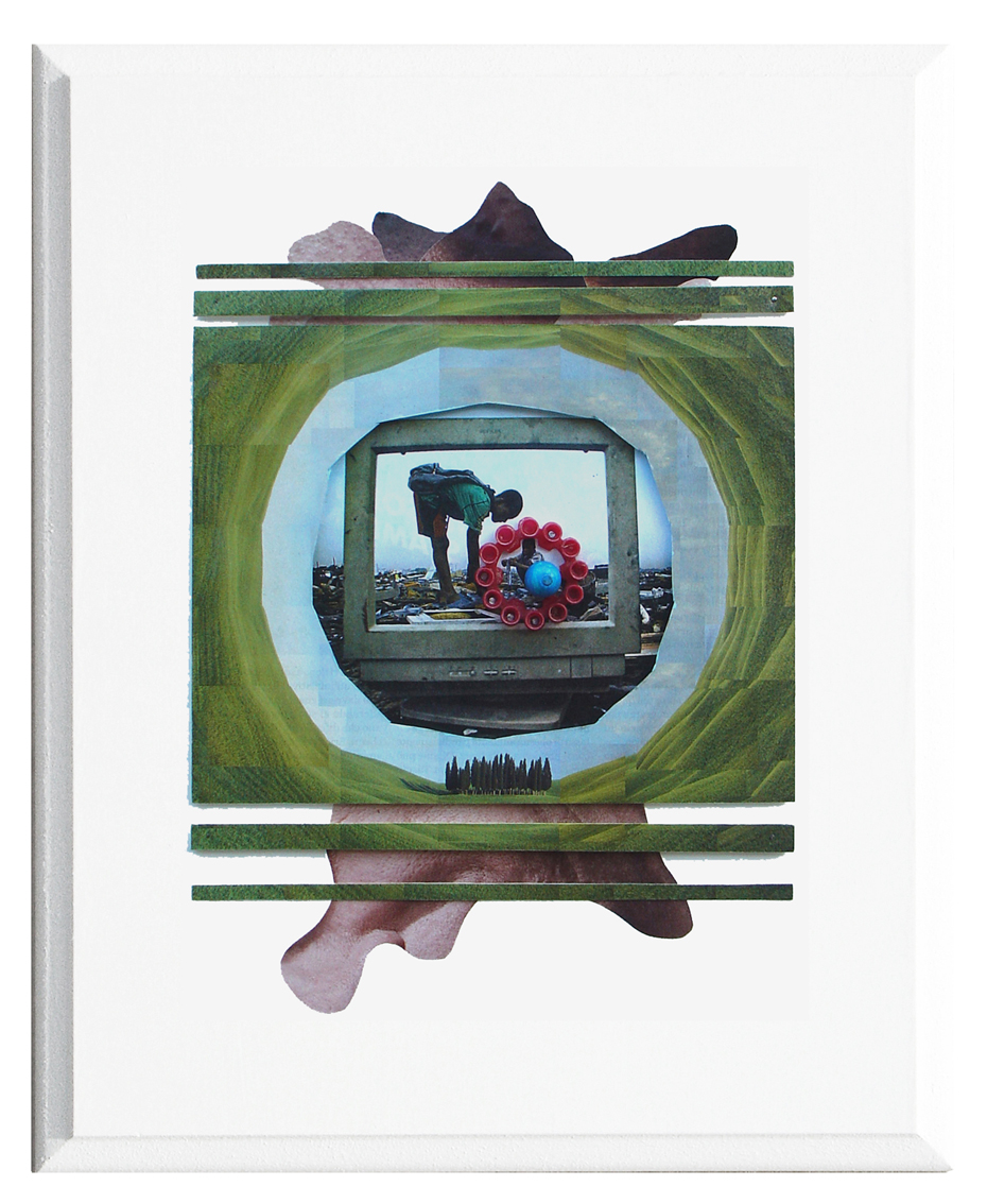 L’art de l’environnement II, 2010. 32 x 26 cm. Dans la série des De-Re: Contextualisations.