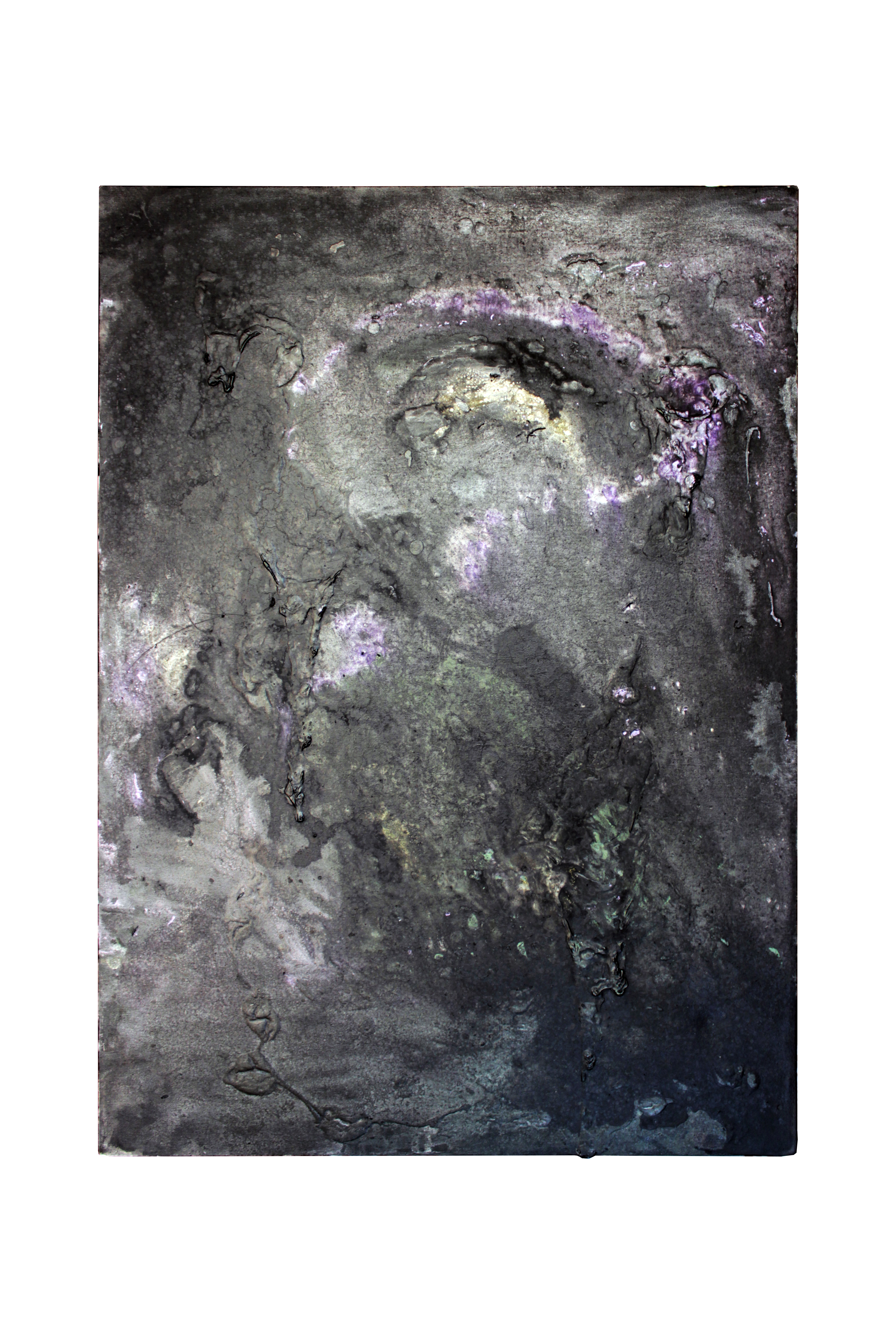 Petróleo, 2023 - 60x50cm - Mixed technique