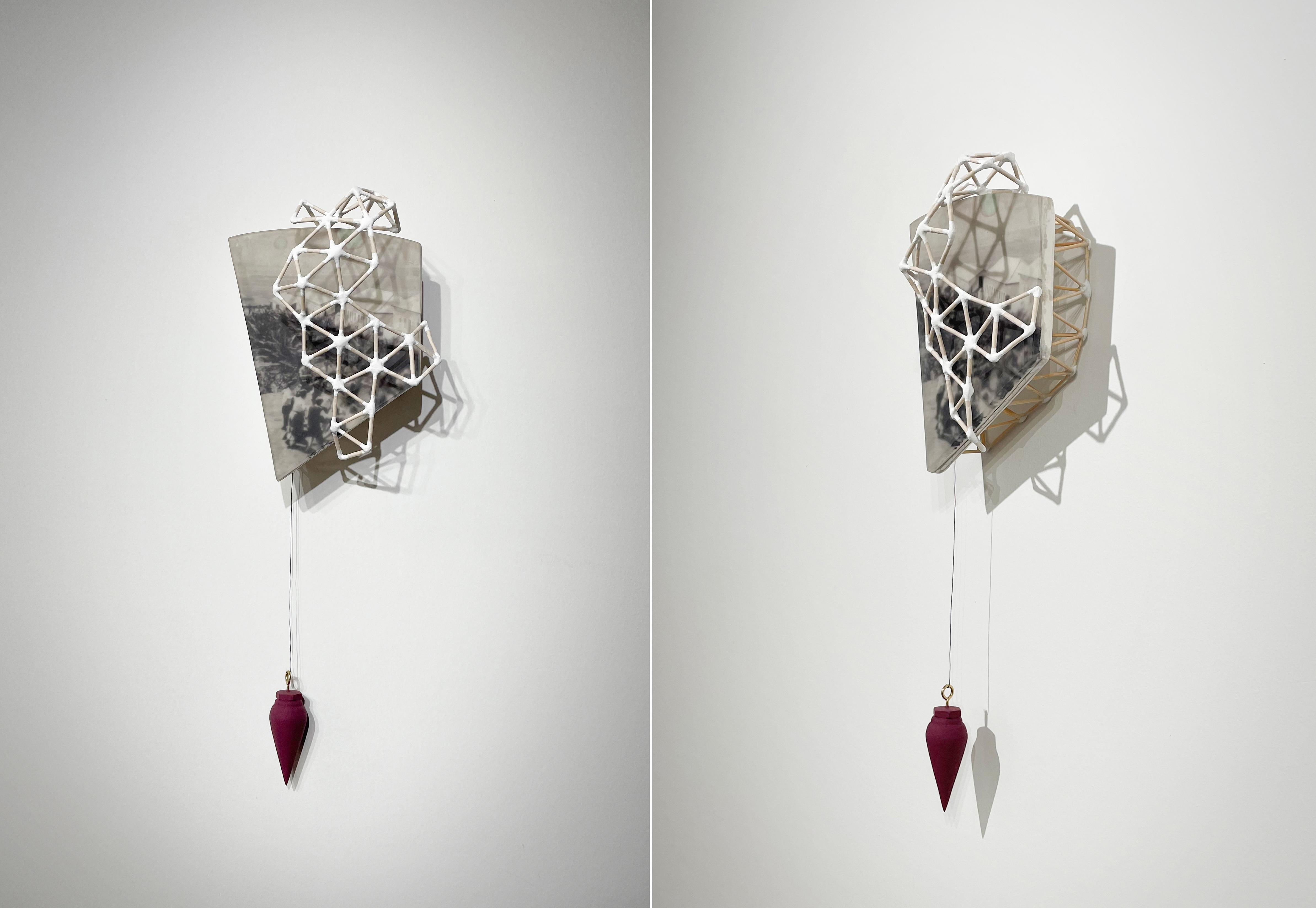 Untitled (Kibbutzim), Mixed Media, 21 x 9 x 4 inches, 2021