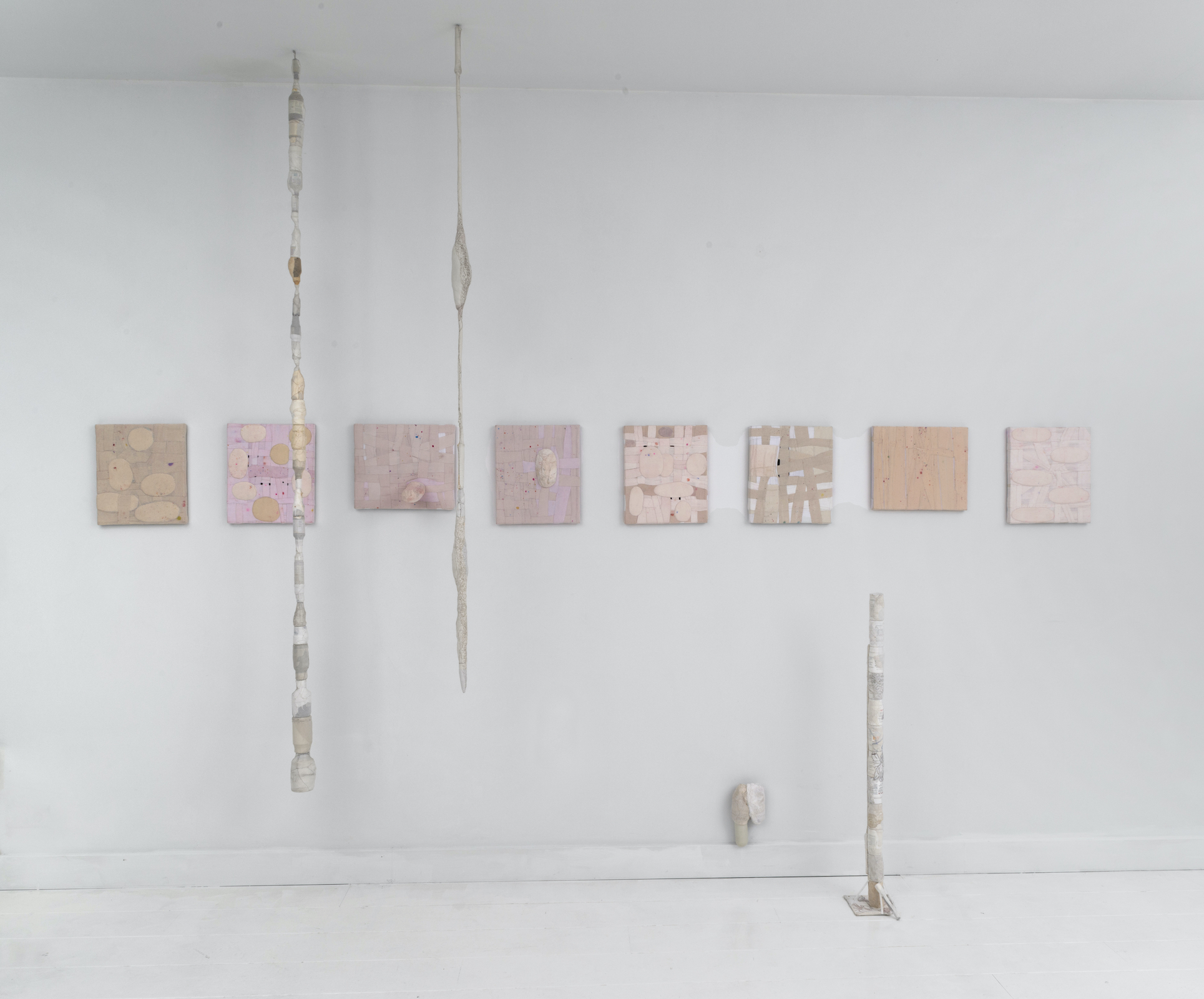 Installation View (Endless Columns), 2022 . Josilda da Conceição Gallery, Amsterdam, The Netherlands