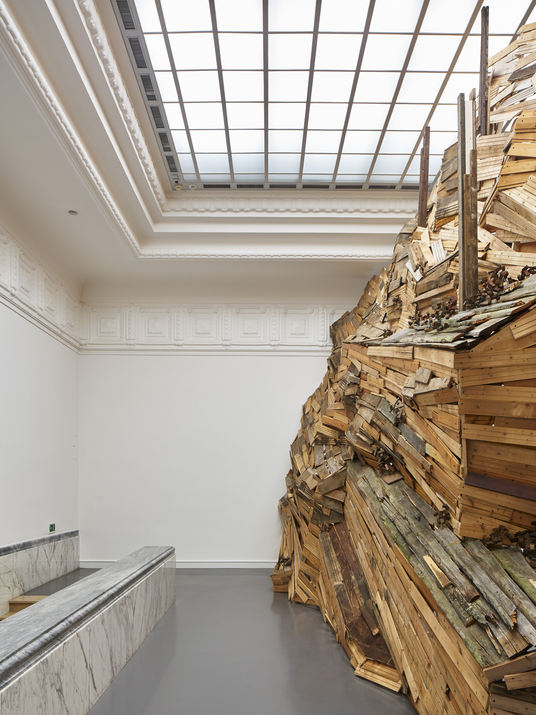 Ausstellung Liang Shuo. Kunde: Staatl. Kunsthalle Baden-Baden.