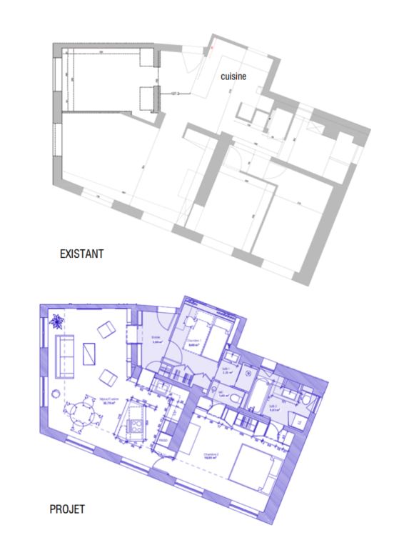 Appartement St Augustin. Avec Julie de Ducla