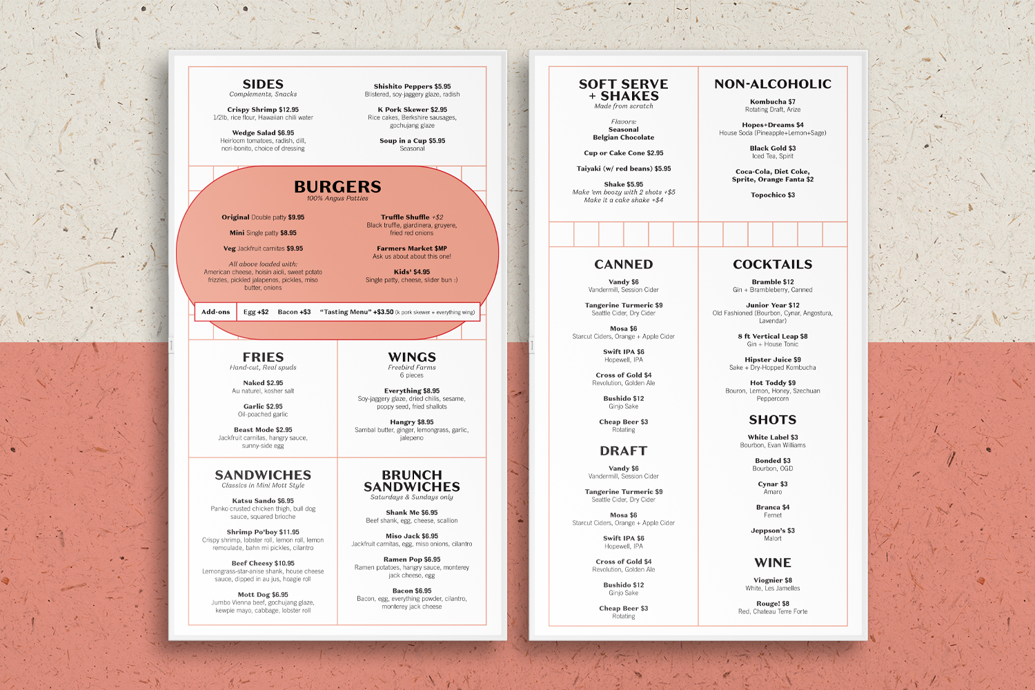 Digital menu boards