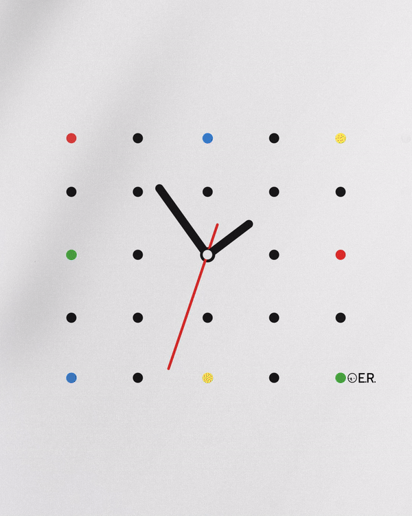 E.R. dot clock. ✶2023