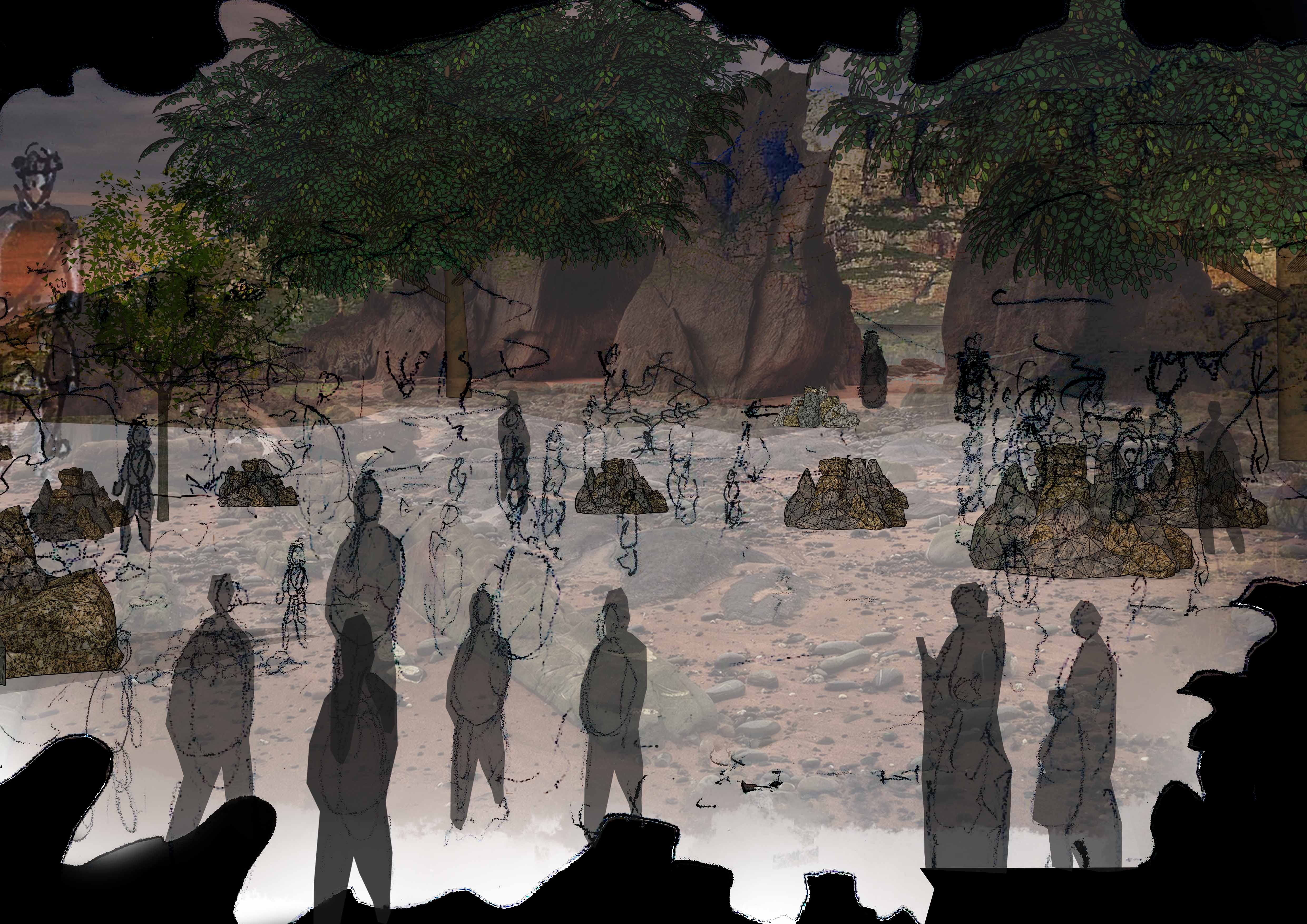 Section - Immersion into Grave Site. Mathibedi, T. Unit 19. 2021