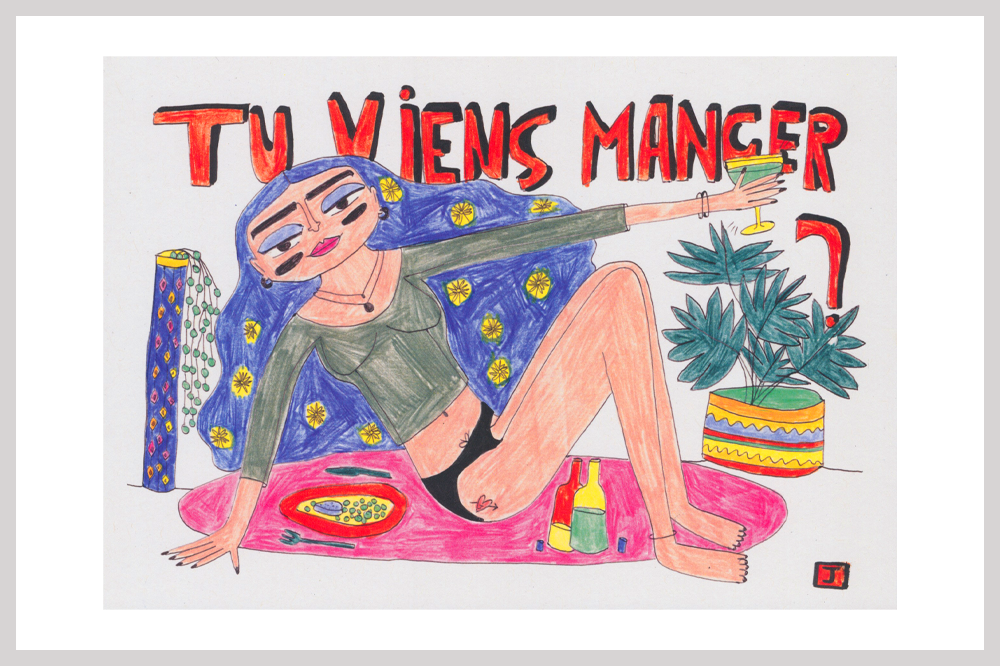 Tu viens manger ? - 21x14,9cm