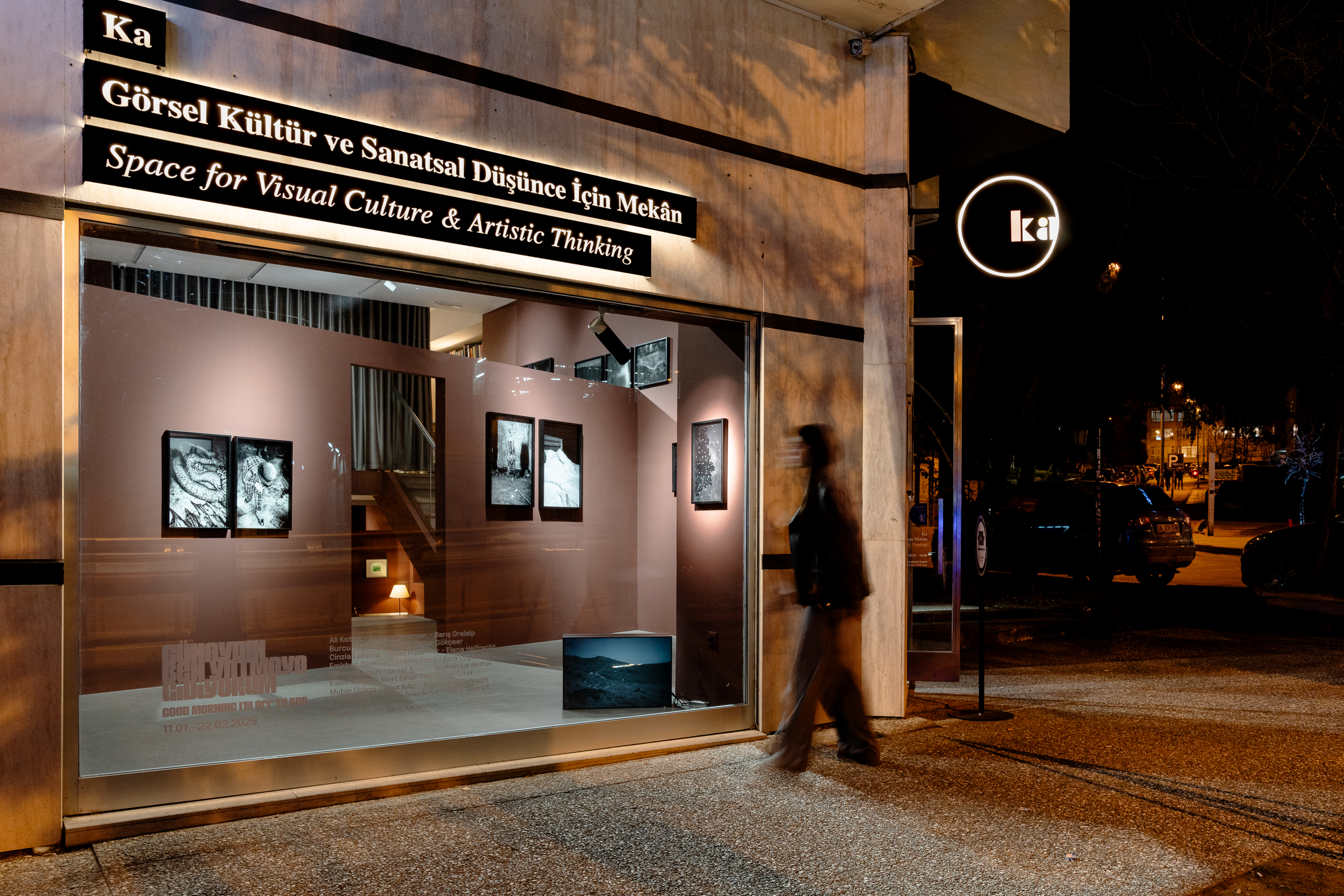 Good morning, I’m off to bed! Group show, Ka Space for Visual Culture, Ankara, 2025. Curated by Oguz Karakütük. (Showing Plexus.)