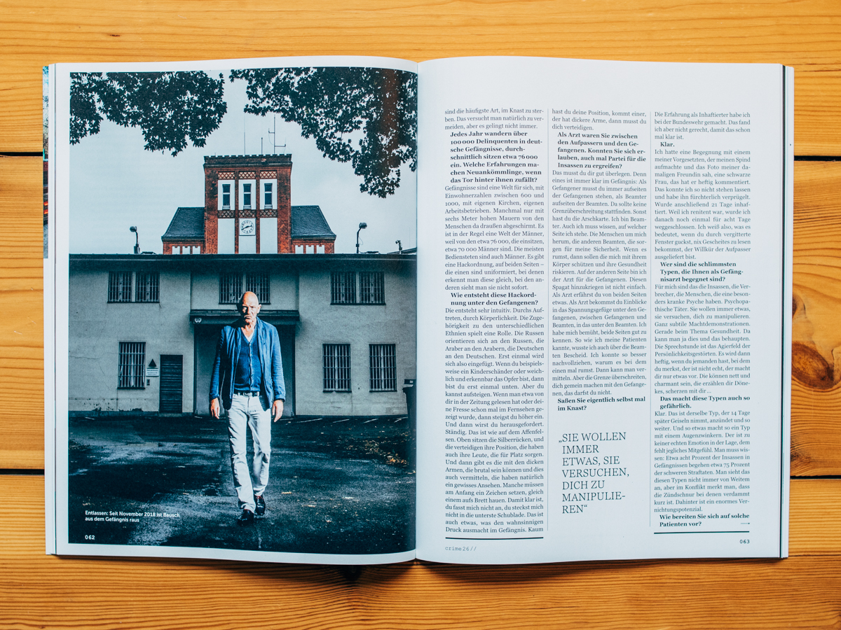 Stern Crime / Joe Bausch Portrait / Autumn 2019