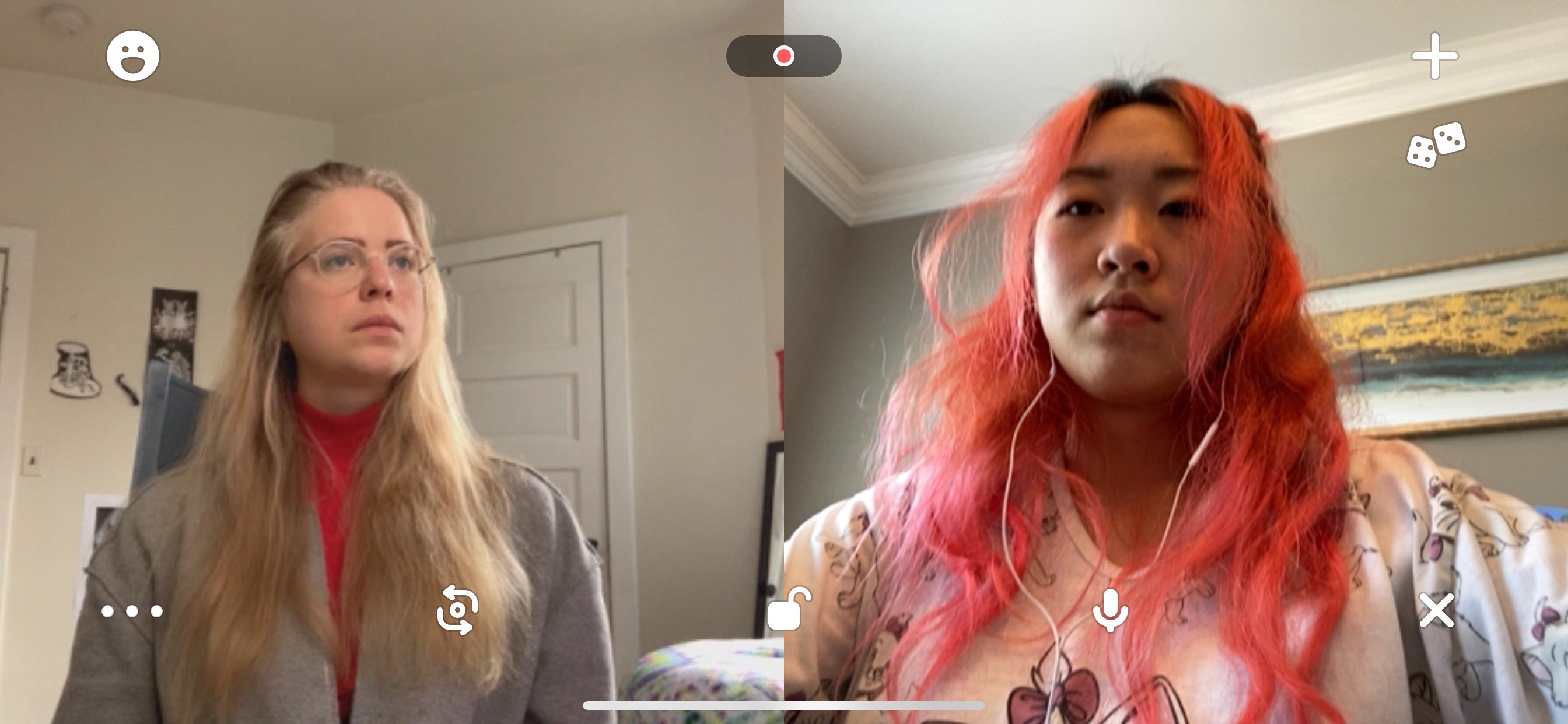 contemplating life in Houseparty