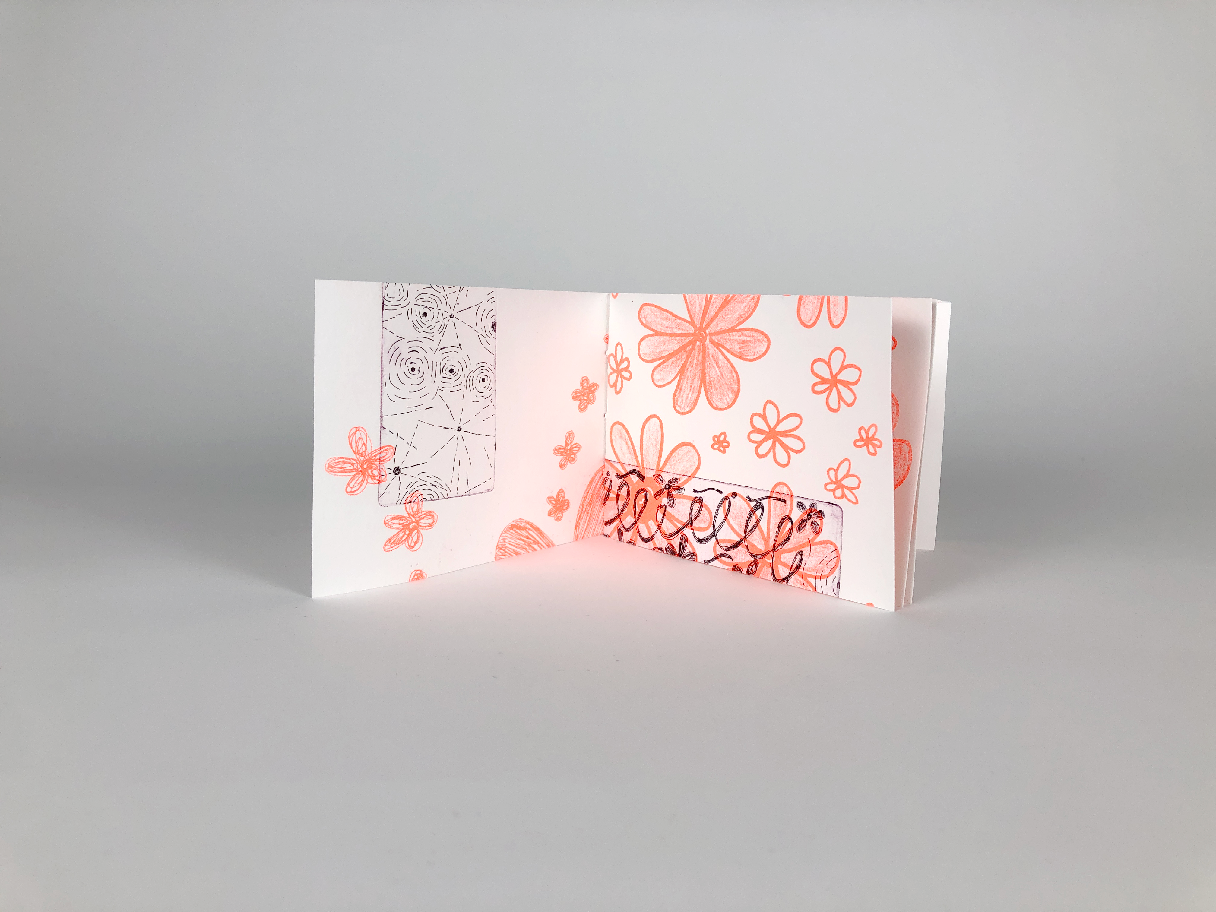 On a WhimCollaboration with Andy JonesRisograph, copperplate etching, 2023