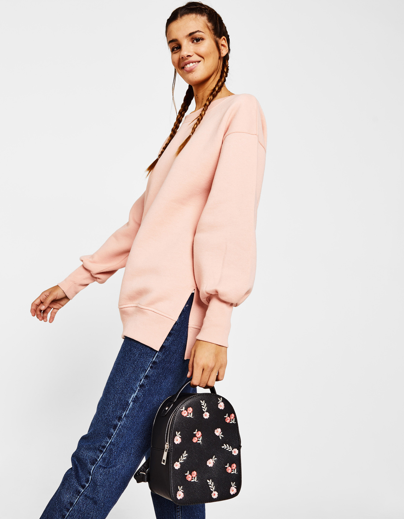 bershka mini backpack