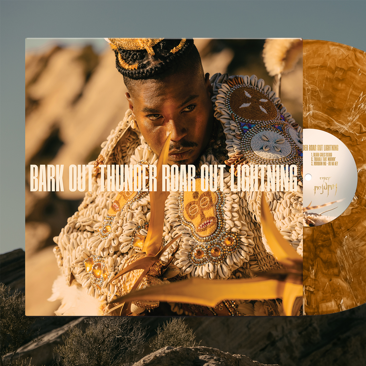 Chief Adjuah, album packaging design