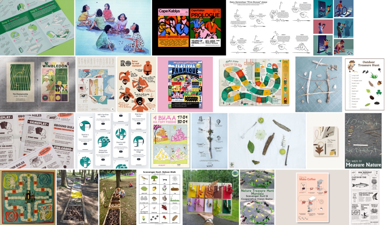 Image: Mood board for branding.