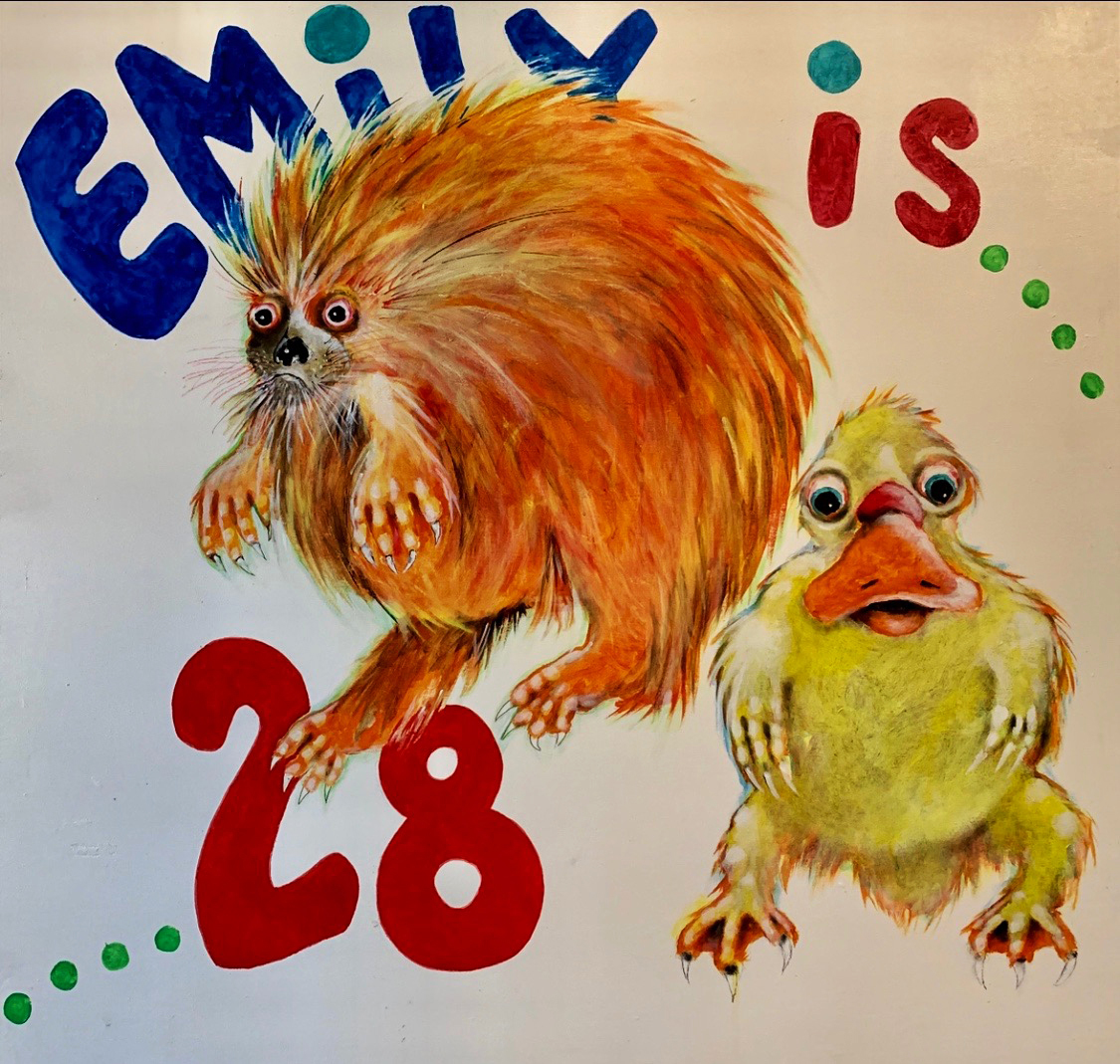  Acrylic on panel - 28” x 34” 