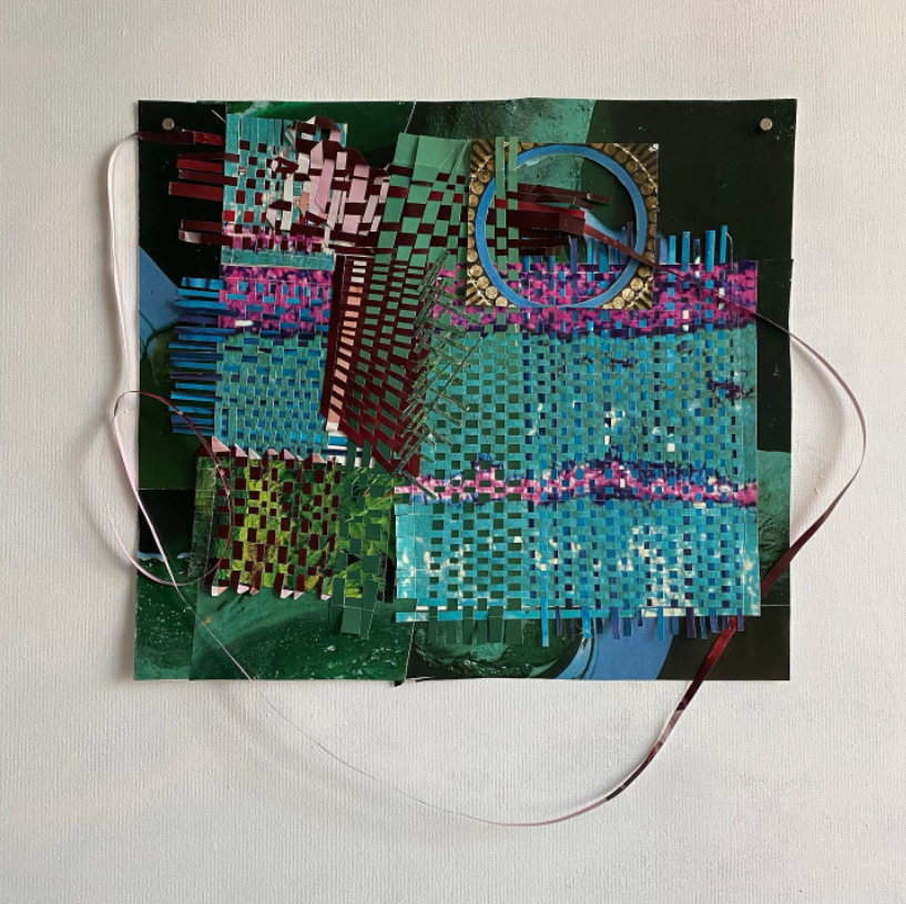 collage weave 1, 2022
