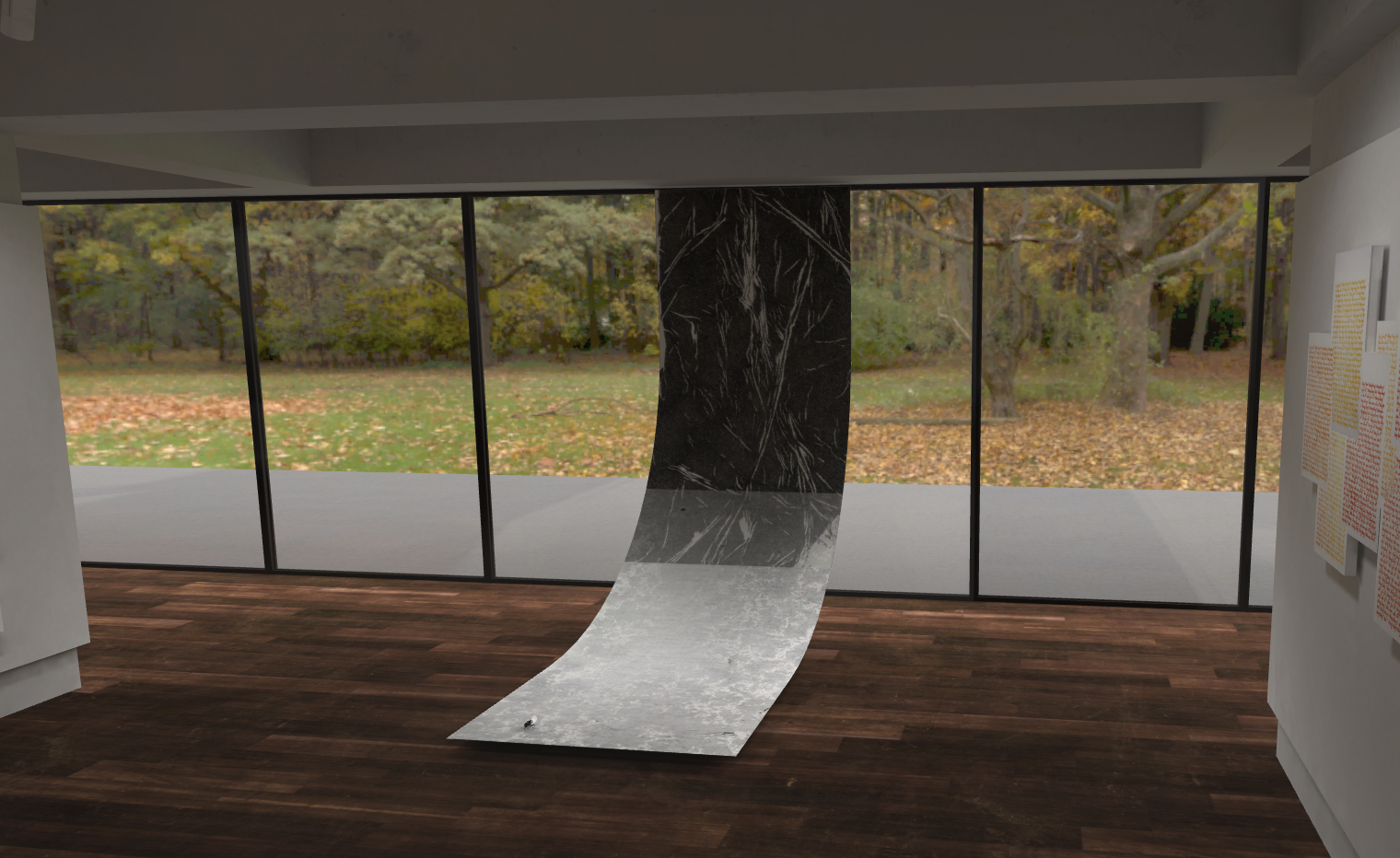 Cheung Chung-chu, "Cicada 2019/2020 Diary", 2020, Multimedia: Ink, Installation, Dimensions variable, Artist collection