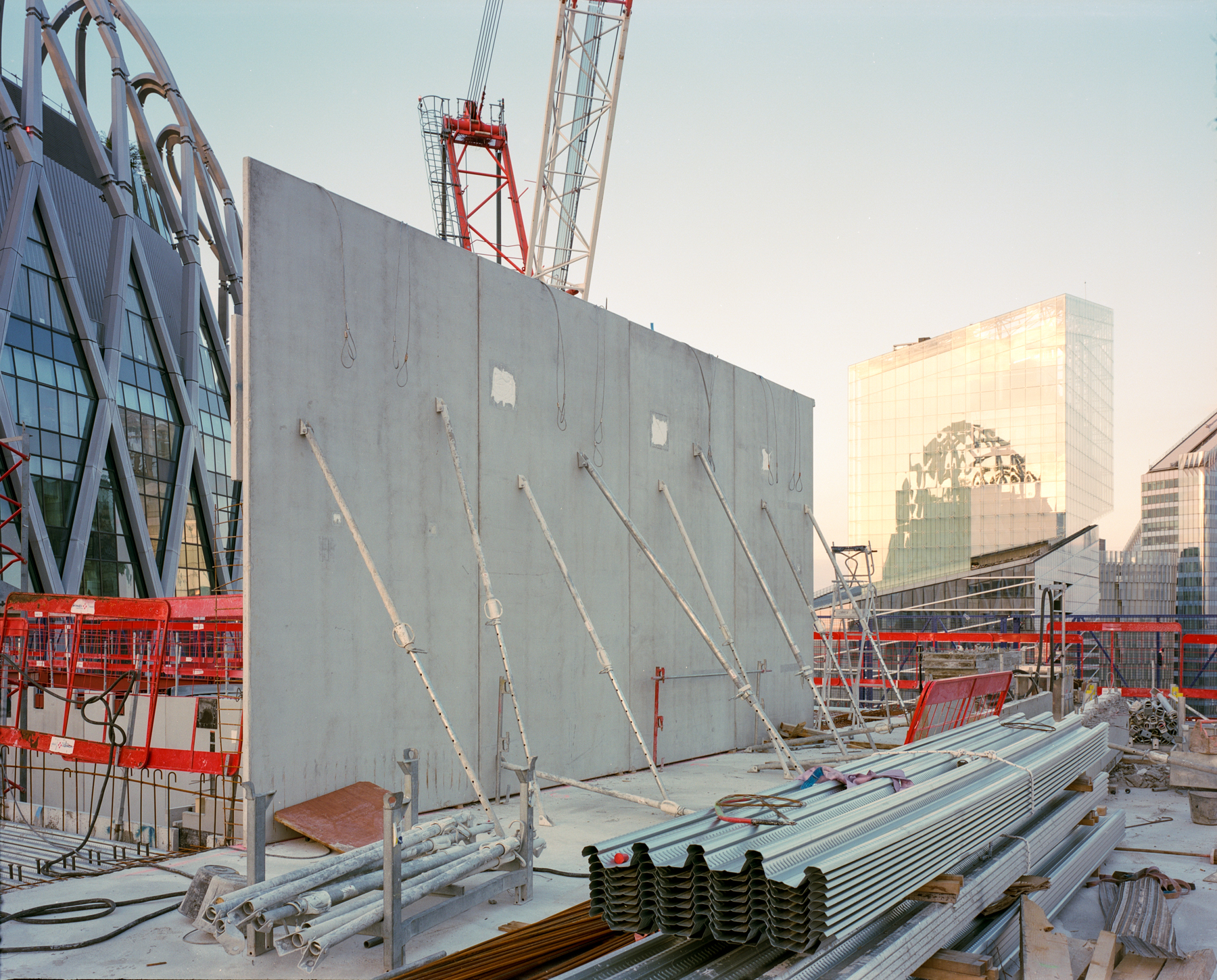 Chantier de restructuration de la Tour Aurore, La Défense
