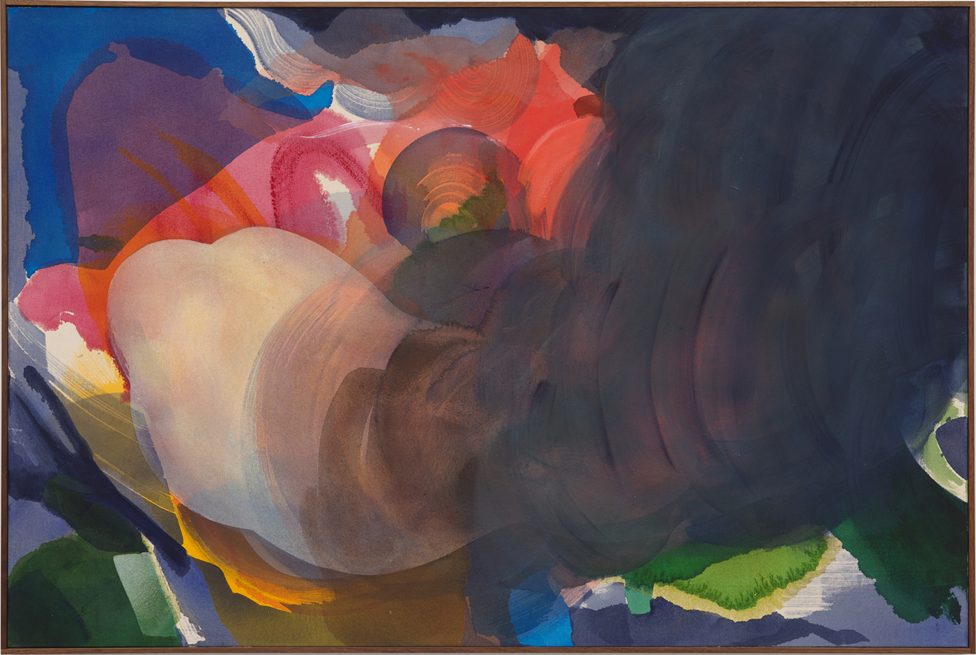 Ravel X, 2025 Acrylic on canvas 40&rdquo; x 59.62&rdquo;