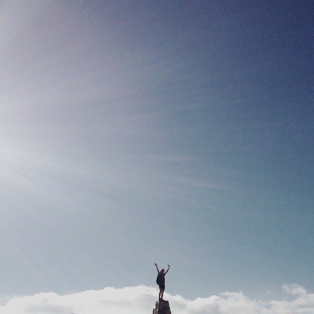 Atop Mount Kosciuszko, NSW, Australia.