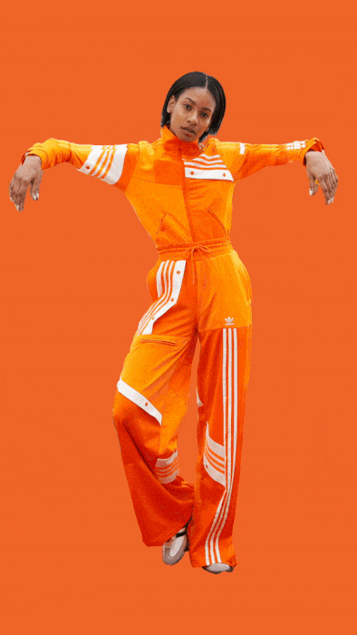 danielle cathari adidas orange
