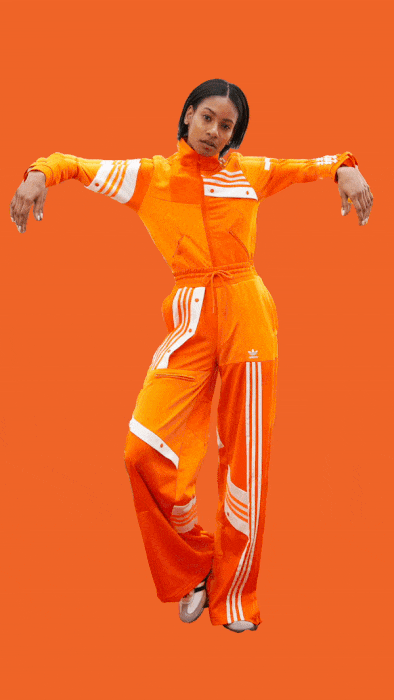 Danielle cathari sale adidas orange