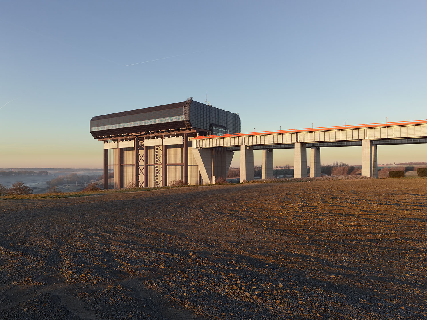 BOAT FUNICULAR LIFT - STRÉPY-THIEU - BELGIUM