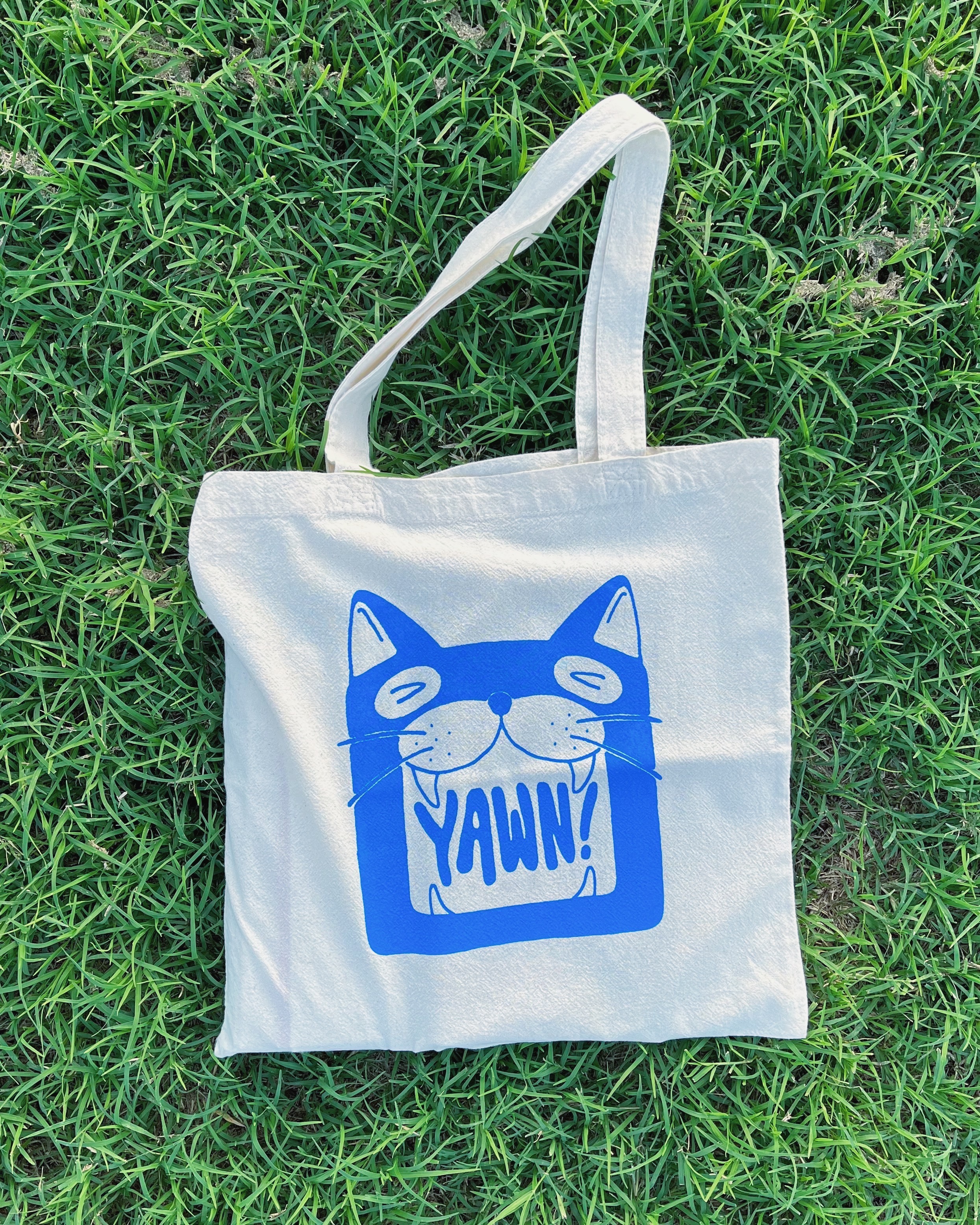 Yawn! Tote, Screenprint (2022)