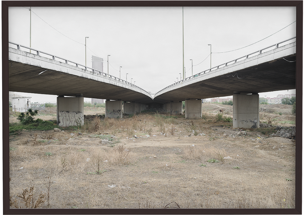 Fotografía de autor territorios unión de autovías en Sevilla