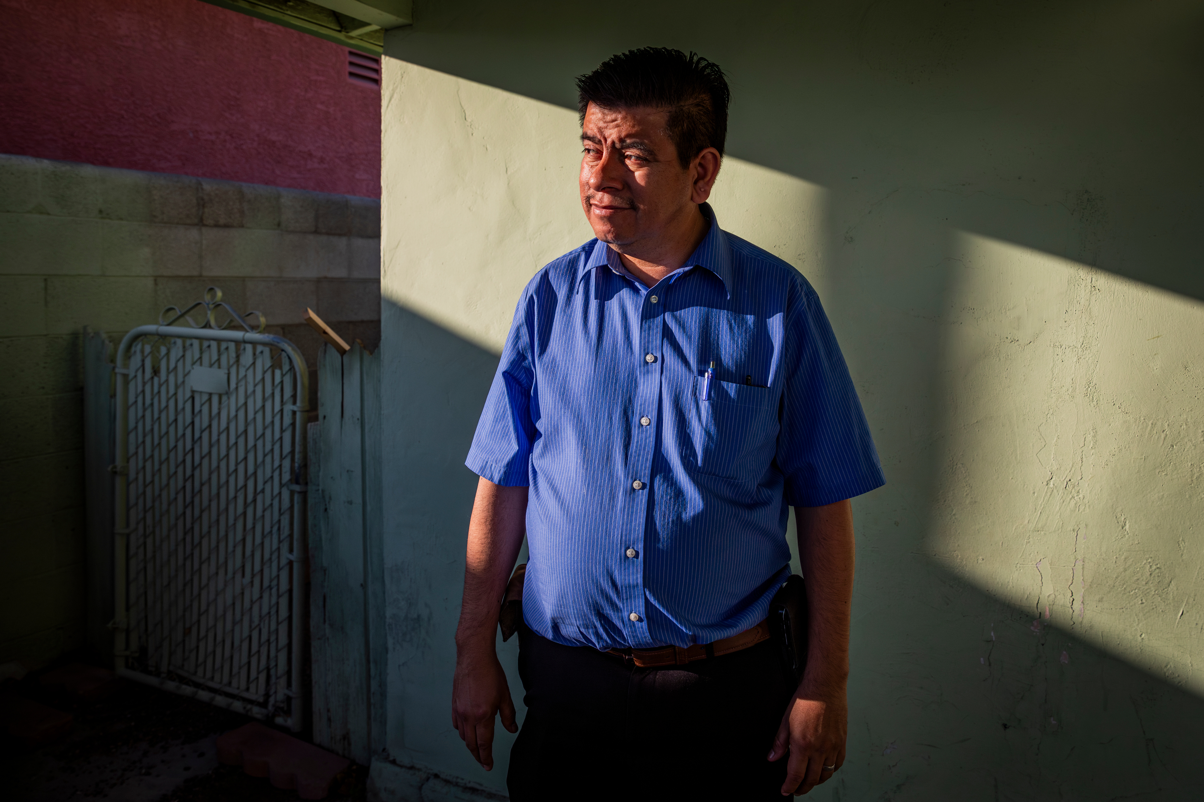 Isaac Barron, a high school teacher and North Las Vegas city councilman. (The New York Times)