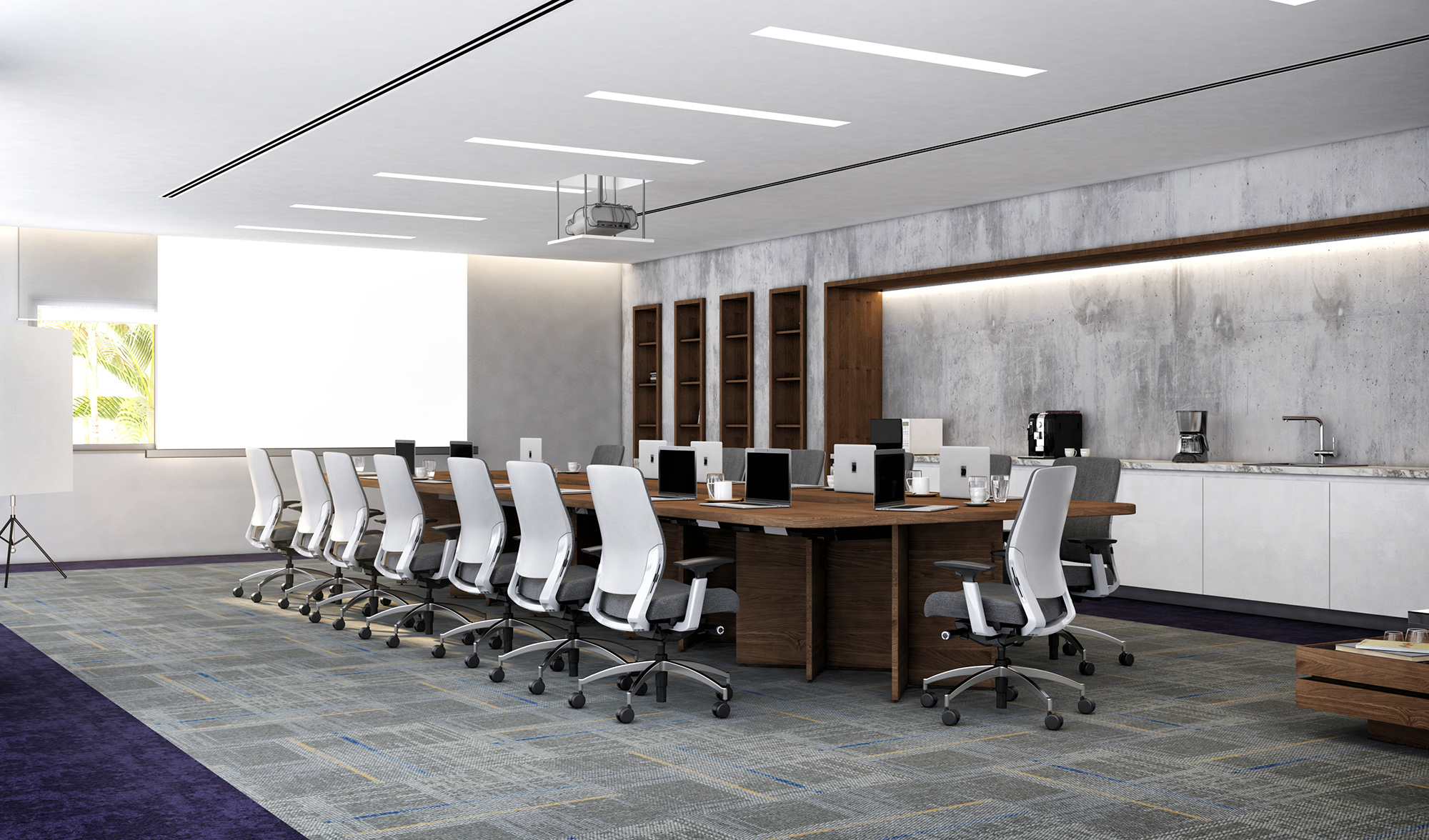 Board meeting room