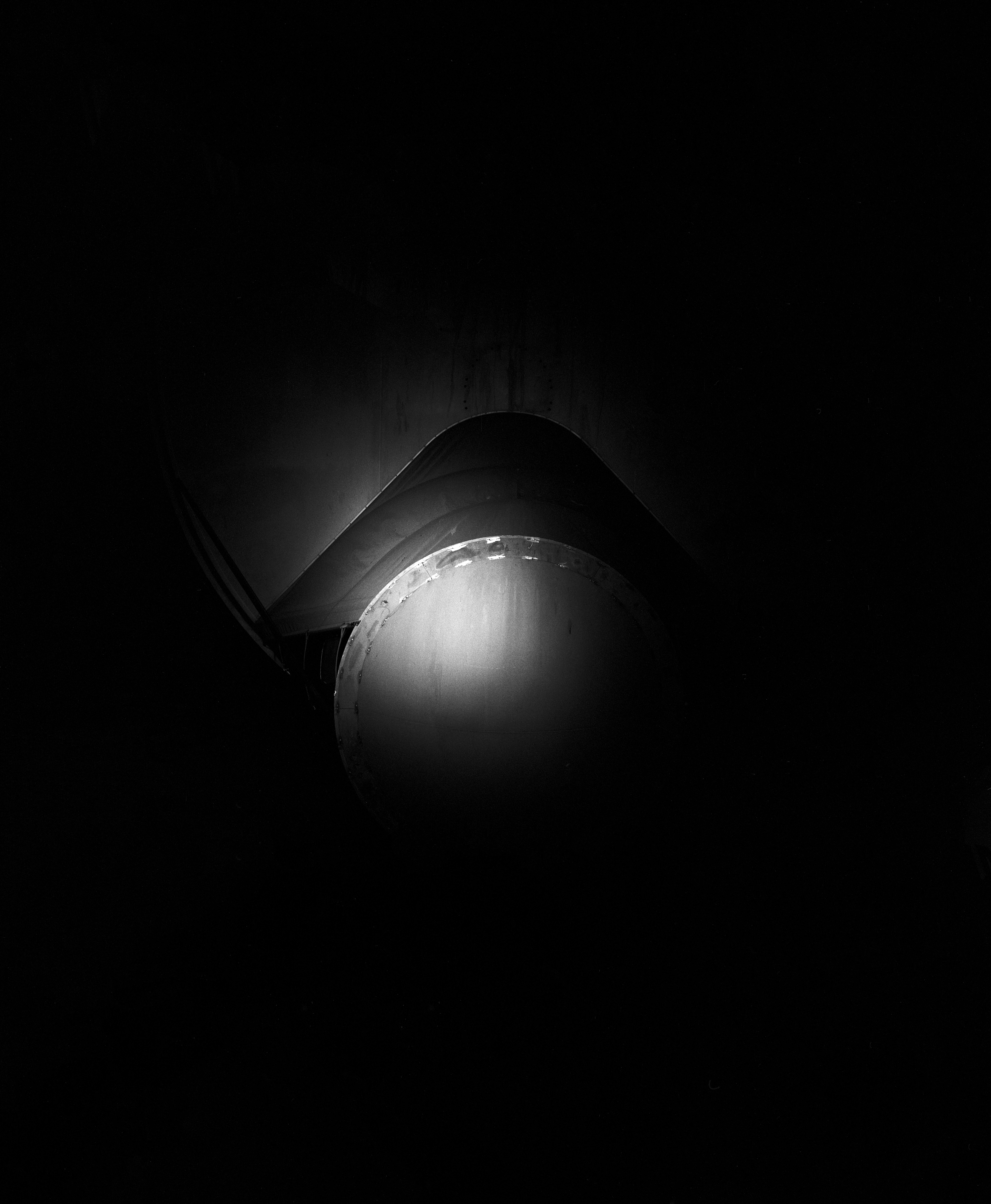 Spotlight 2, handmade gelatin silver print, 2024