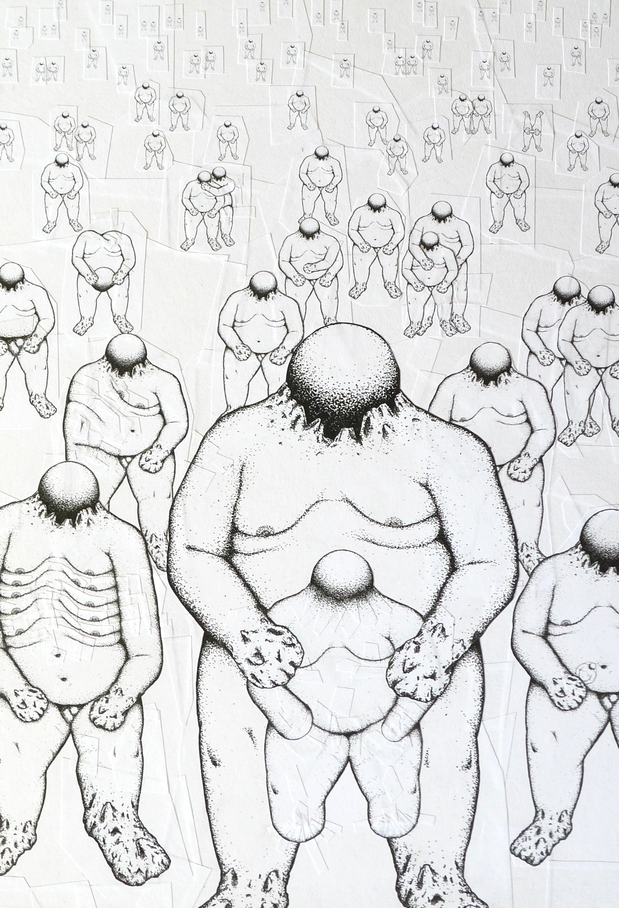 Bear Mountains, 2013, 8.2 x 11.6 inches