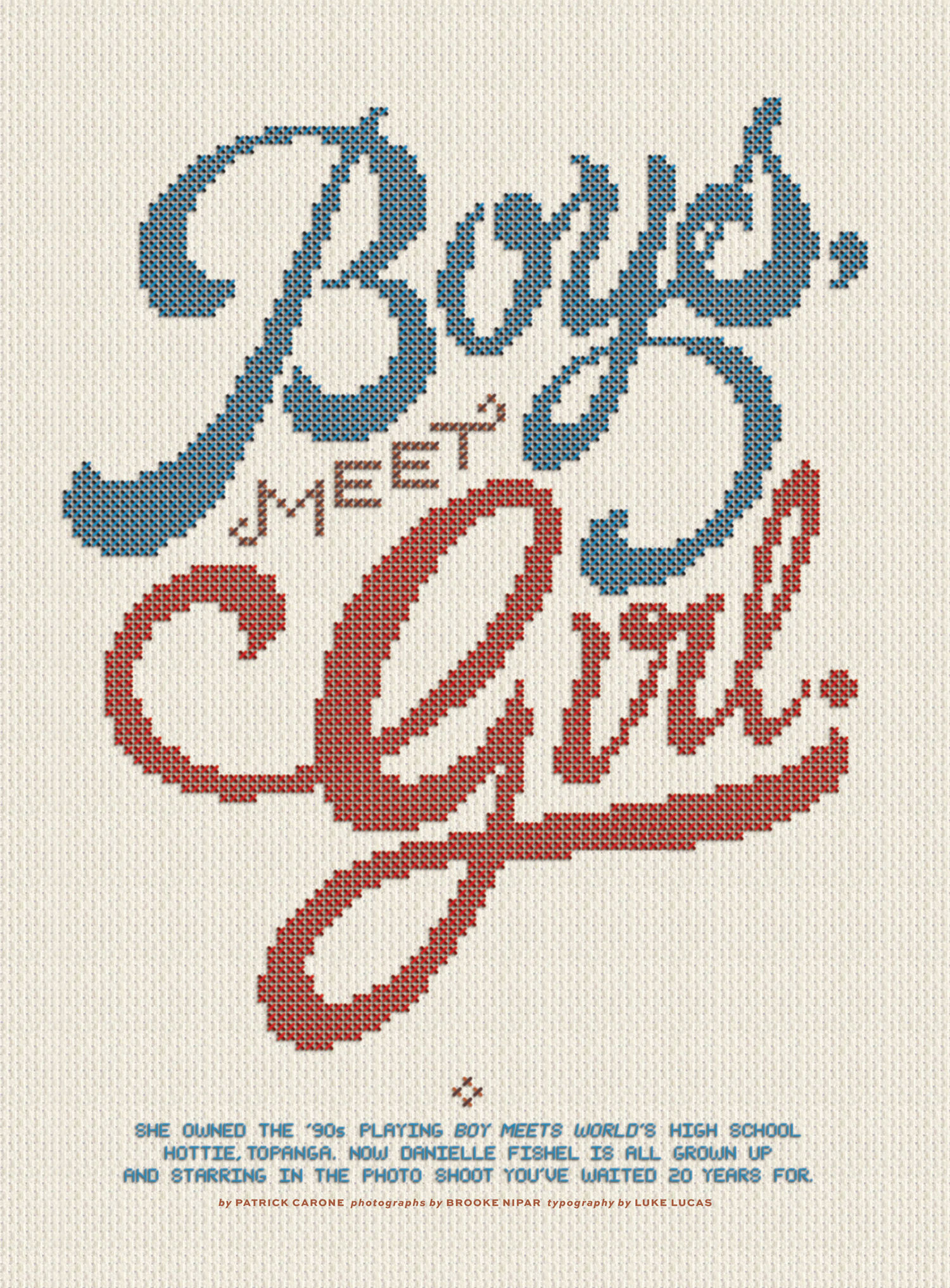 Maxim Magazine – Boy Meets World – February 2013