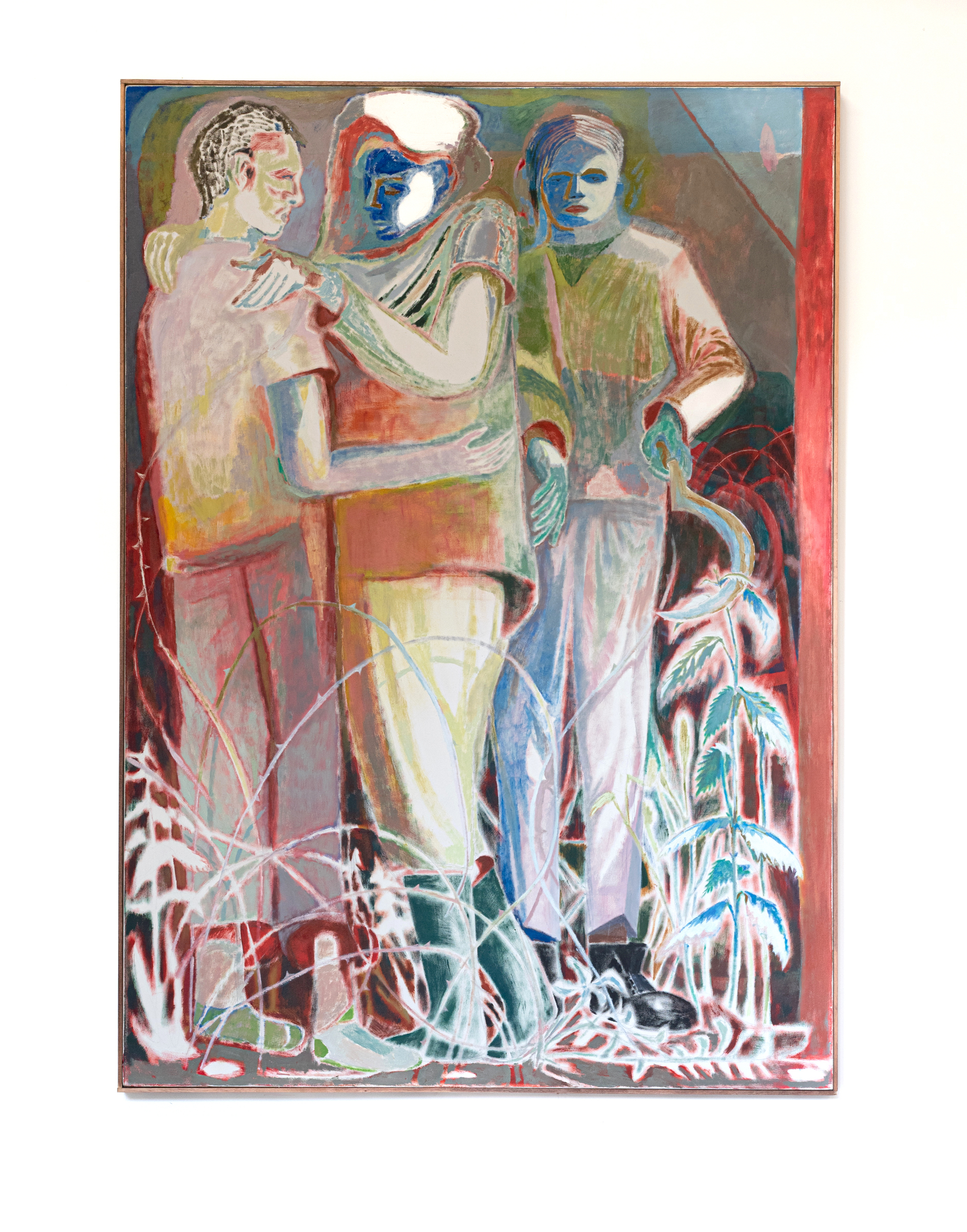 Something There Badly not Wrong, oil on canvas, 190x135cm, 2021