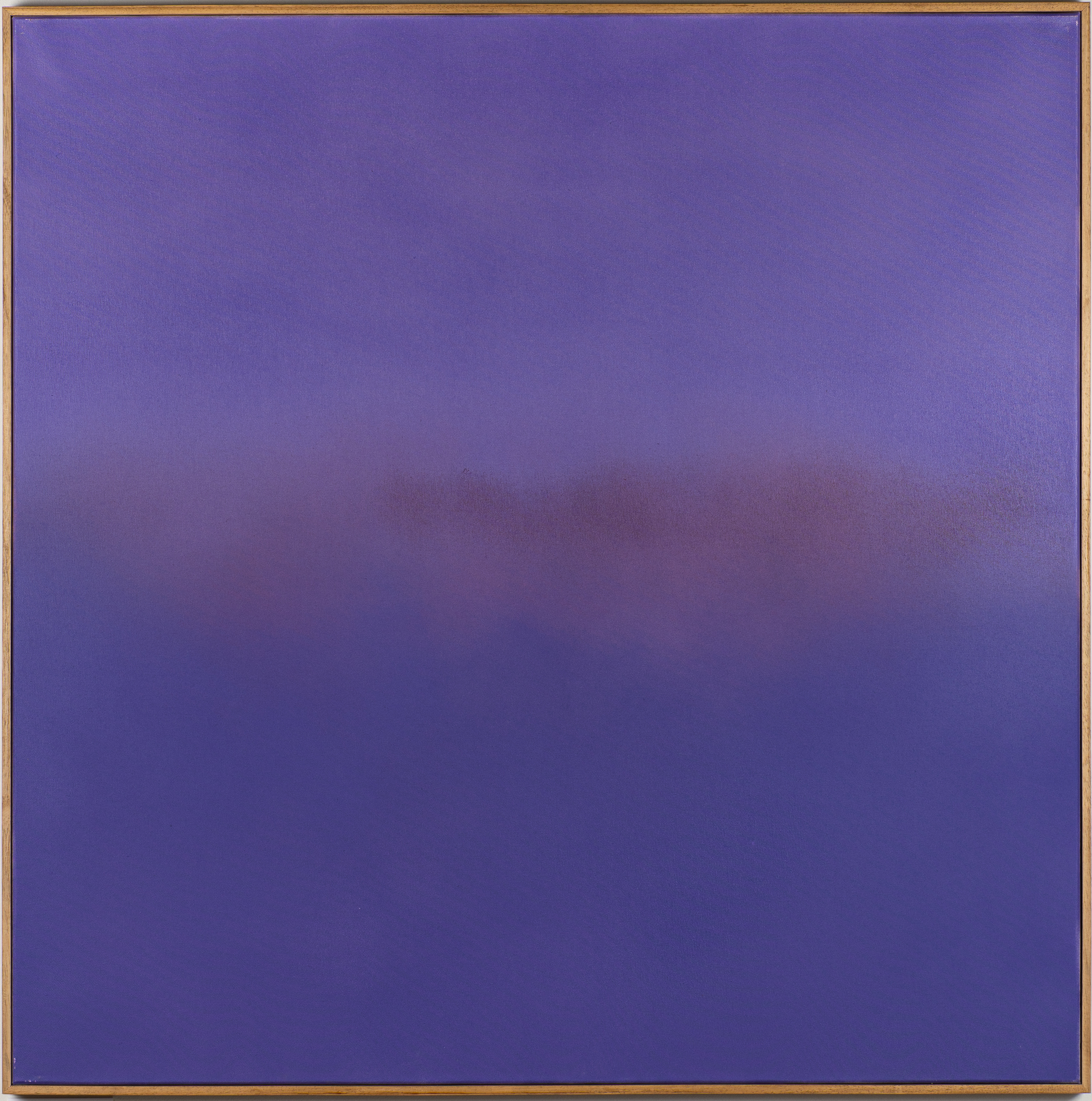 Selim Ben Cheikh, Horizon Pourpre, Acrylique sur toile, 100x100cm, 2025