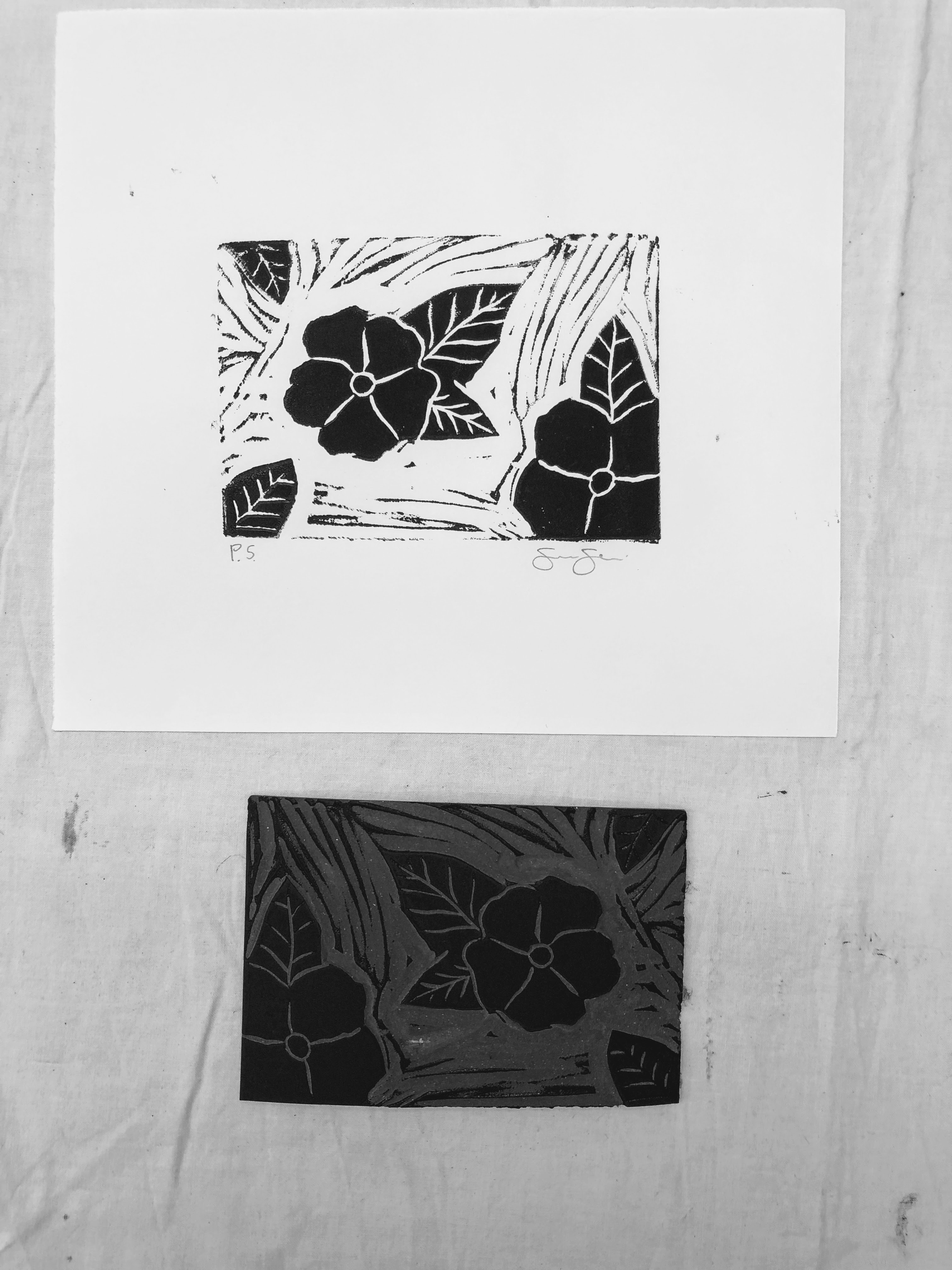 La mia prima xilografia, Bologna, 30-6-18