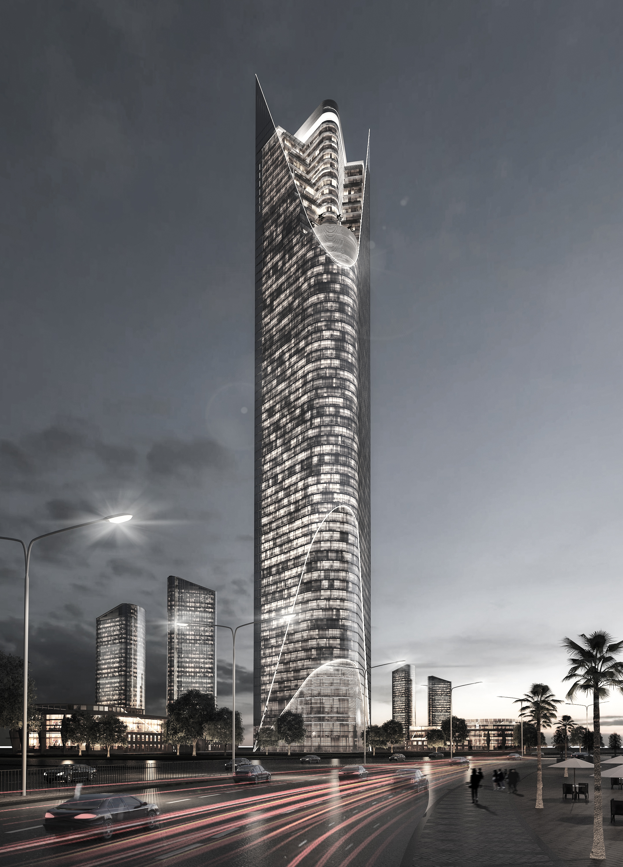 Tameer Business Bay Tower/Dubai, UAE/RSP - APCK! studio