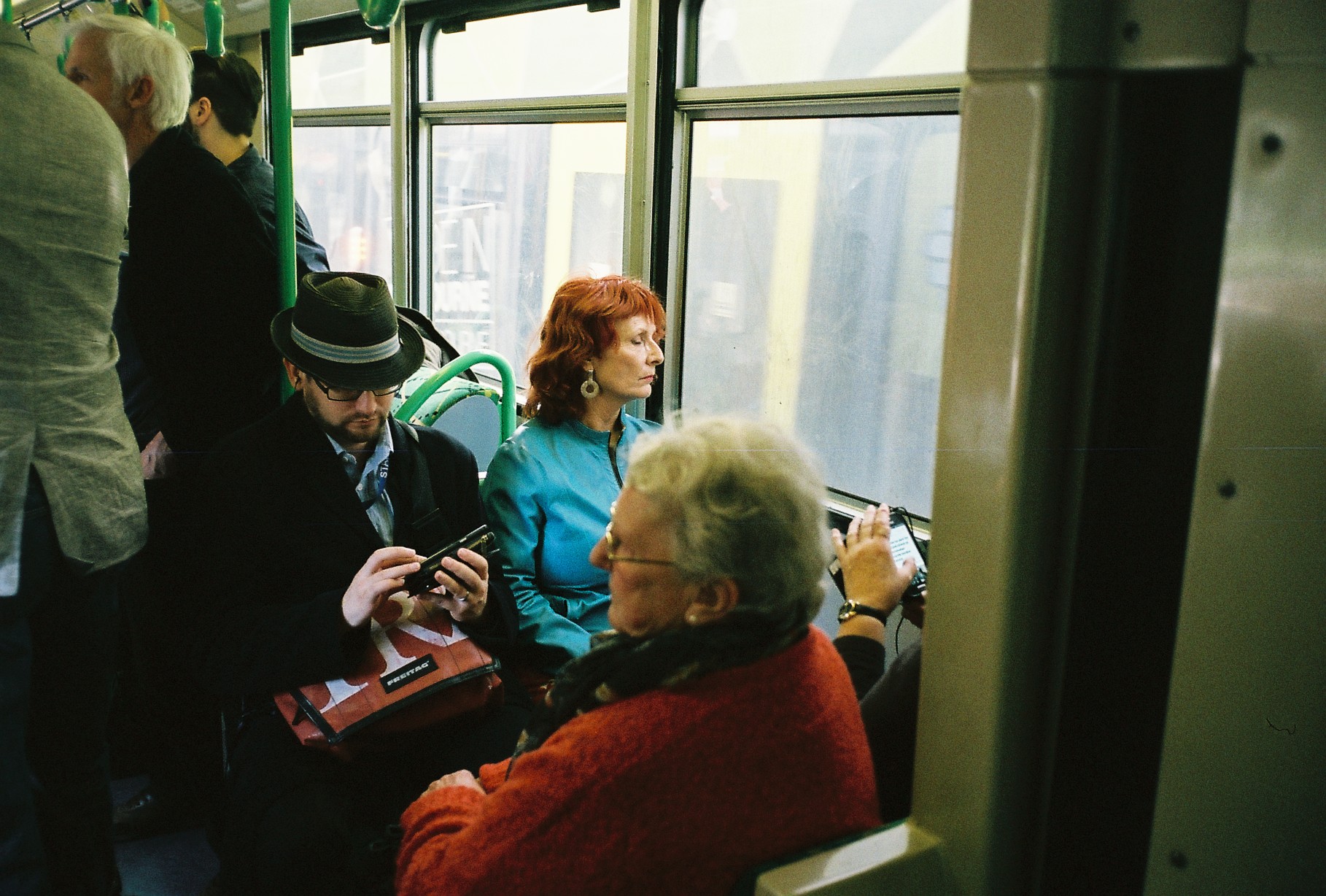 Woman in Blue, from the journal: Where the rays of sun hit in the morning (2017-2018)