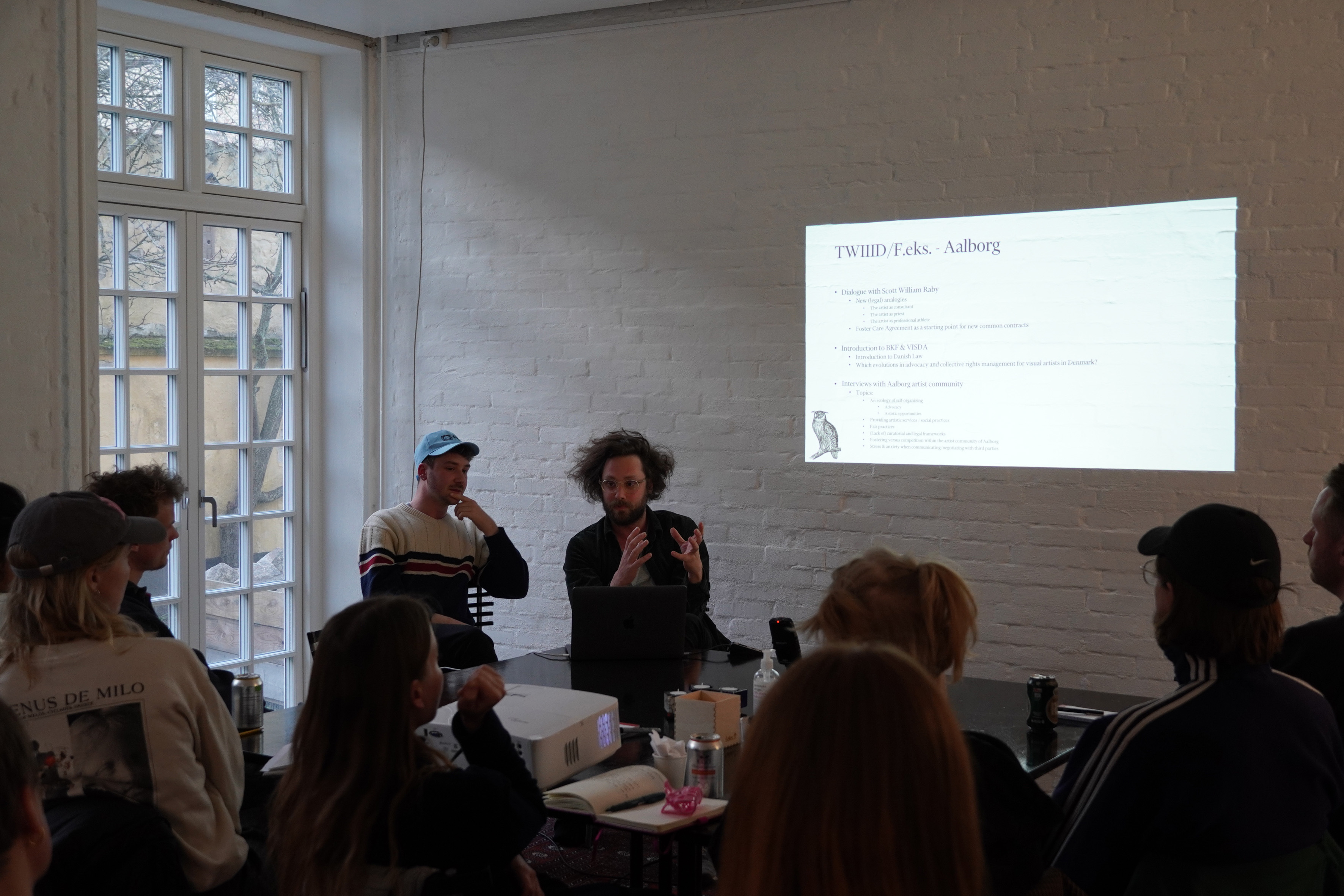 Documentation of Presentation & Collective Workshop by TWIIID, Huset i Hasseriesgade, 2022 (photocredit: Rikke Ehlers Nilsson)