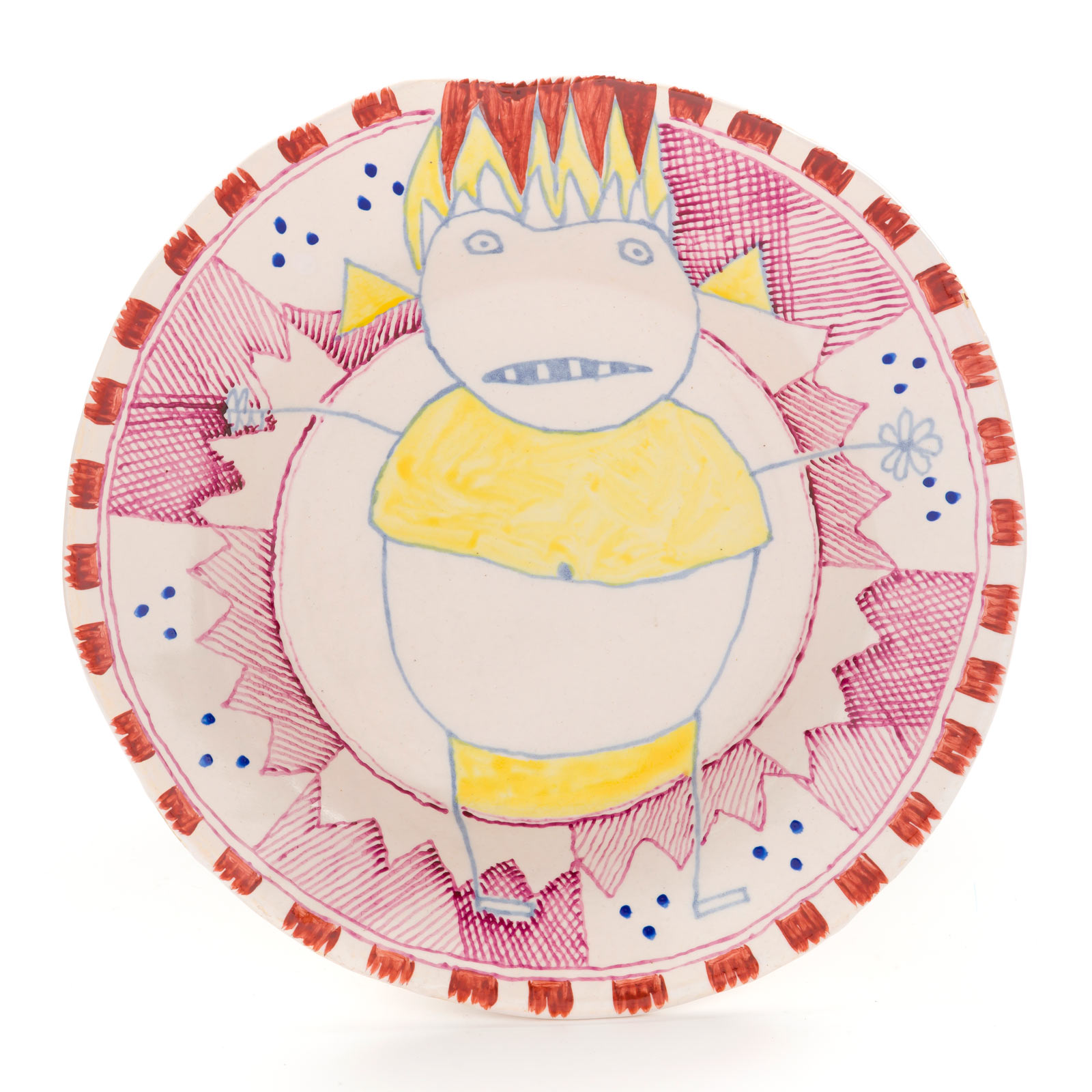 'A powerful hero, a shape changer', 20–23.4.2015Glazed ceramic stoneware5 x 26.5cm