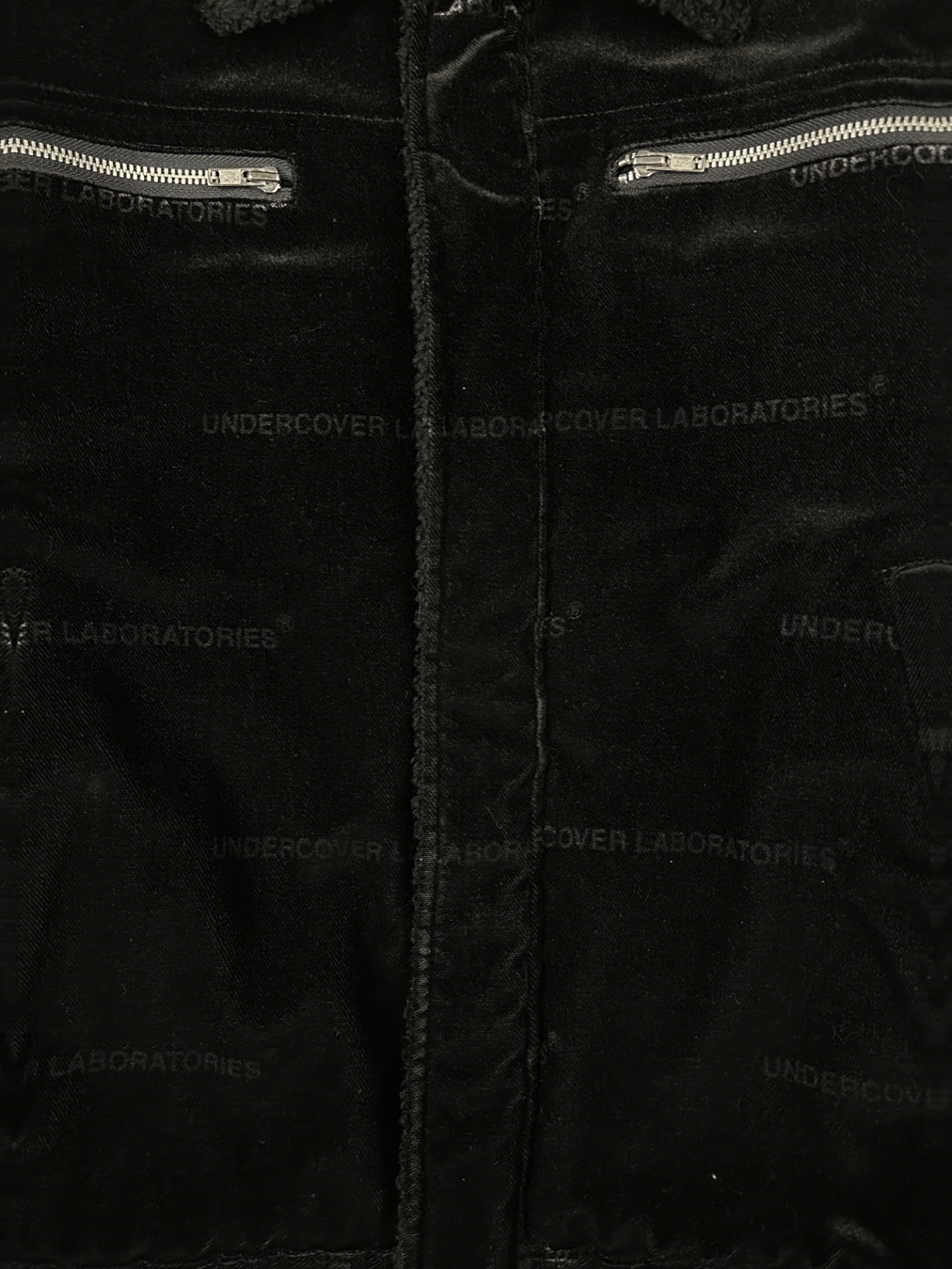 UNDERCOVER Velour Jacket AW2002 'Witches Cell Divison' - ARCHIVED