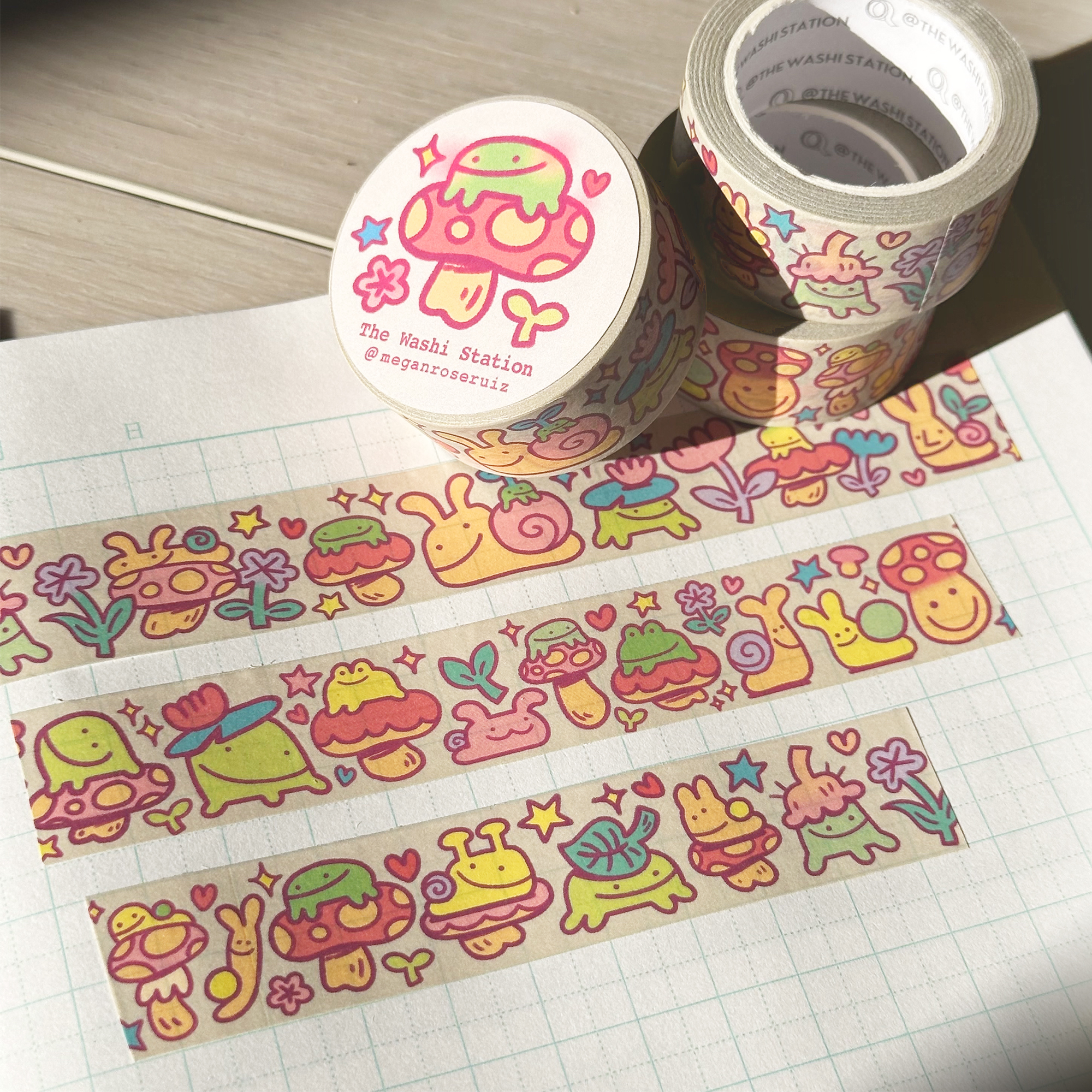tape design by Megan Rose Ruiz