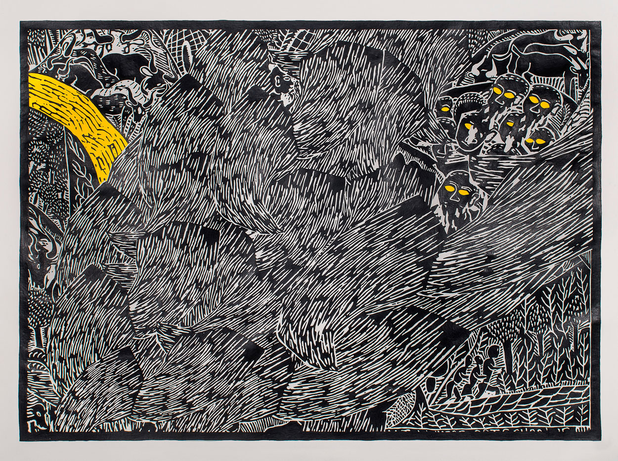 You’re Next, 2020. pencil on paper. 80cm x 55cm